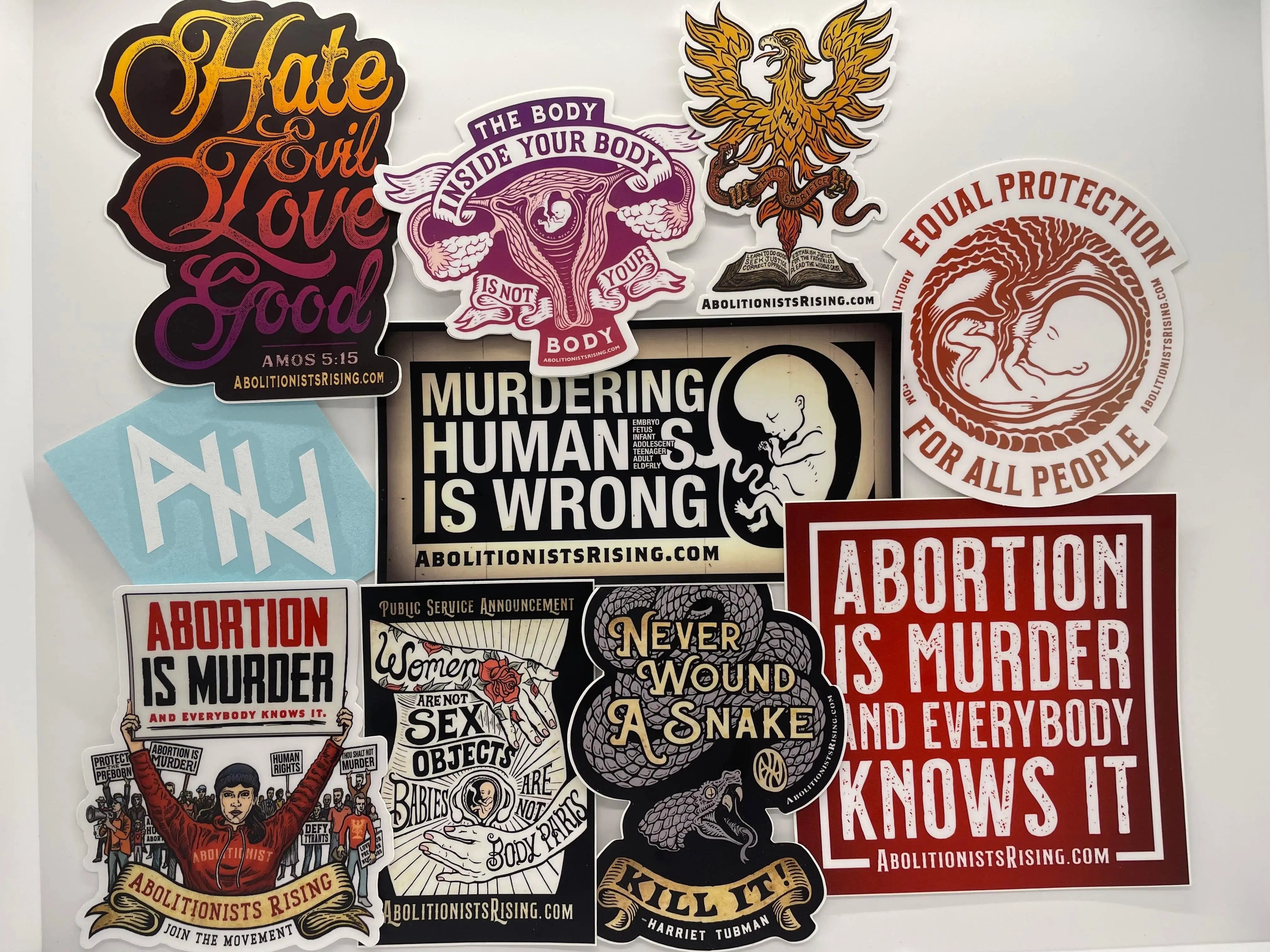 Mystery Sticker Pack - Abolitionists Rising Gear Store Stickers Default Title Abolitionists Rising Gear Store