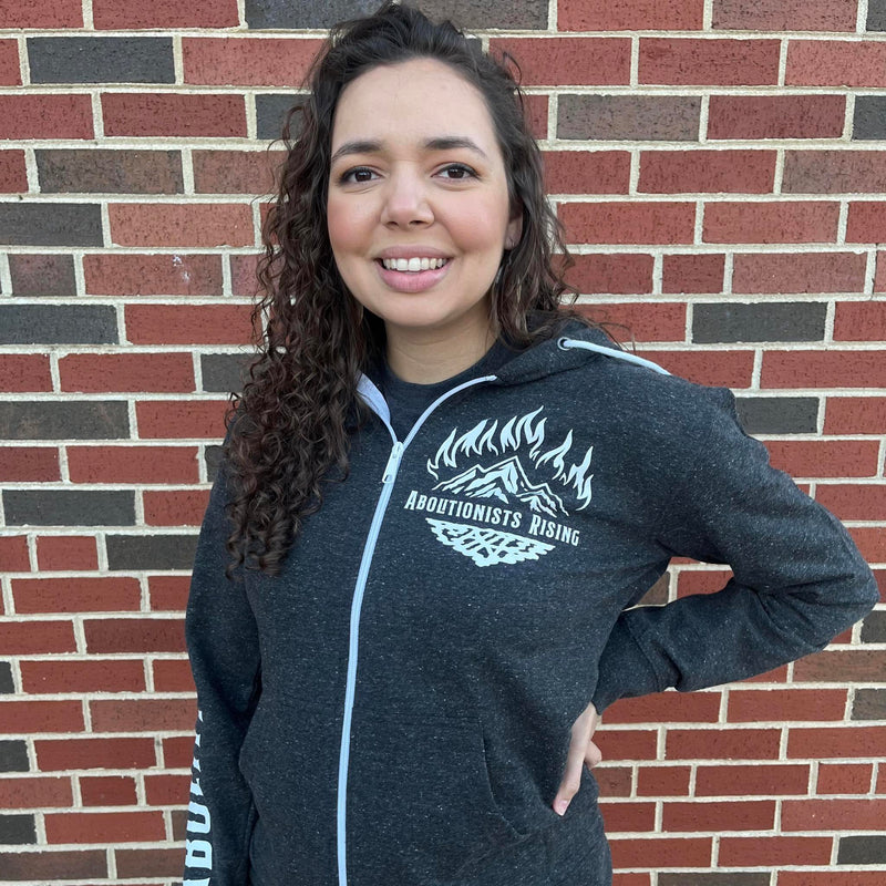 Abolitionists Rising Zip Up Hoodie