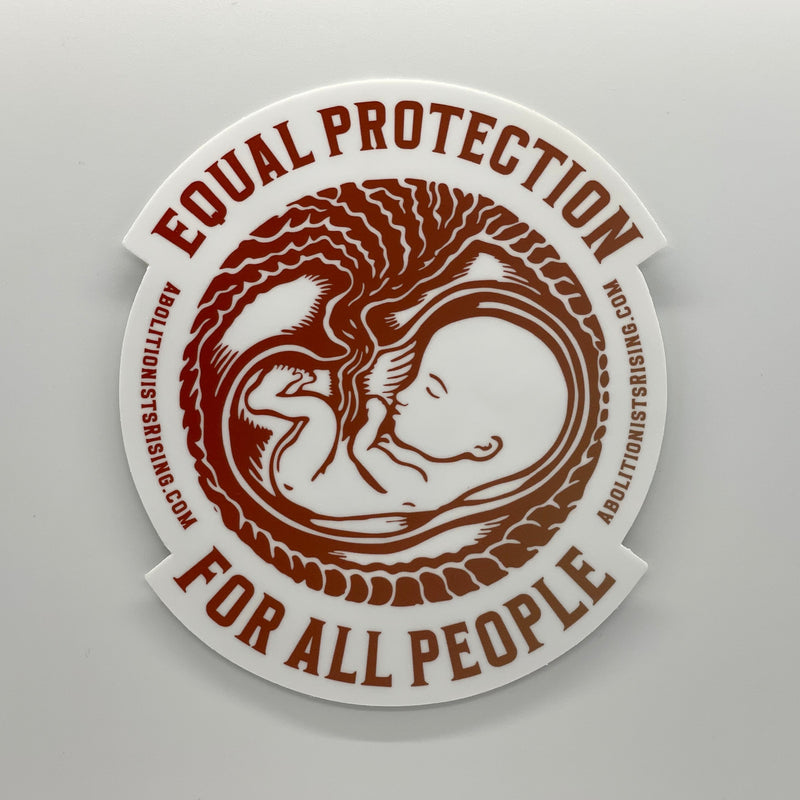 Equal Protection Sticker