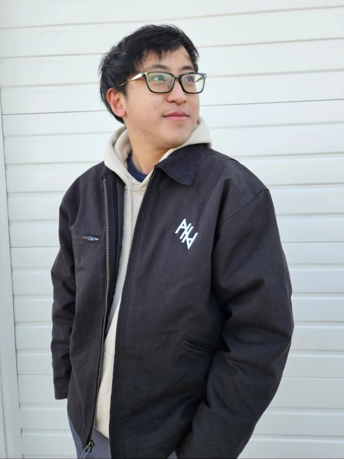 AHA Duck Cloth Work Jacket Black Men | Pre-order Now - Abolitionists Rising Gear Store