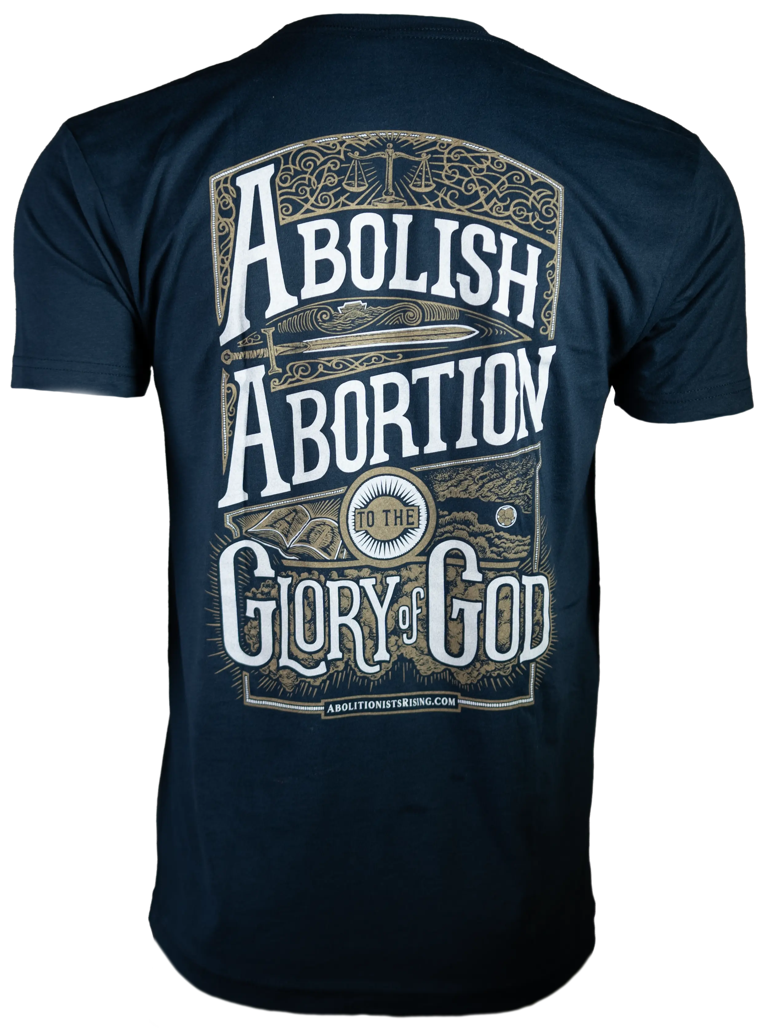 Abolish Abortion To The Glory Of God Unisex T-Shirt Abolitionists Rising Store