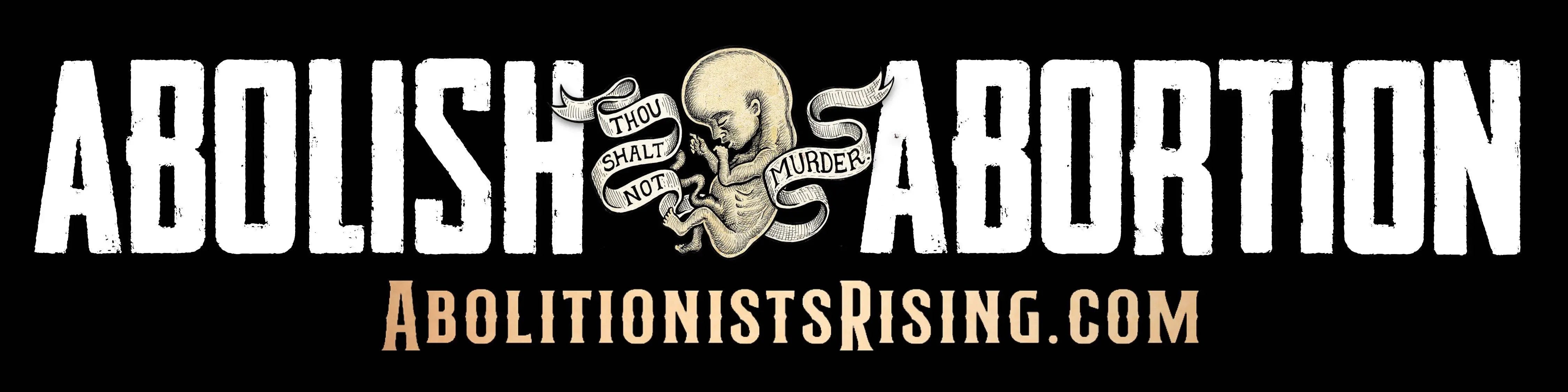 Abolish Abortion Bumper Sticker - Abolitionists Rising Gear Store Stickers Default Title Abolitionists Rising Store
