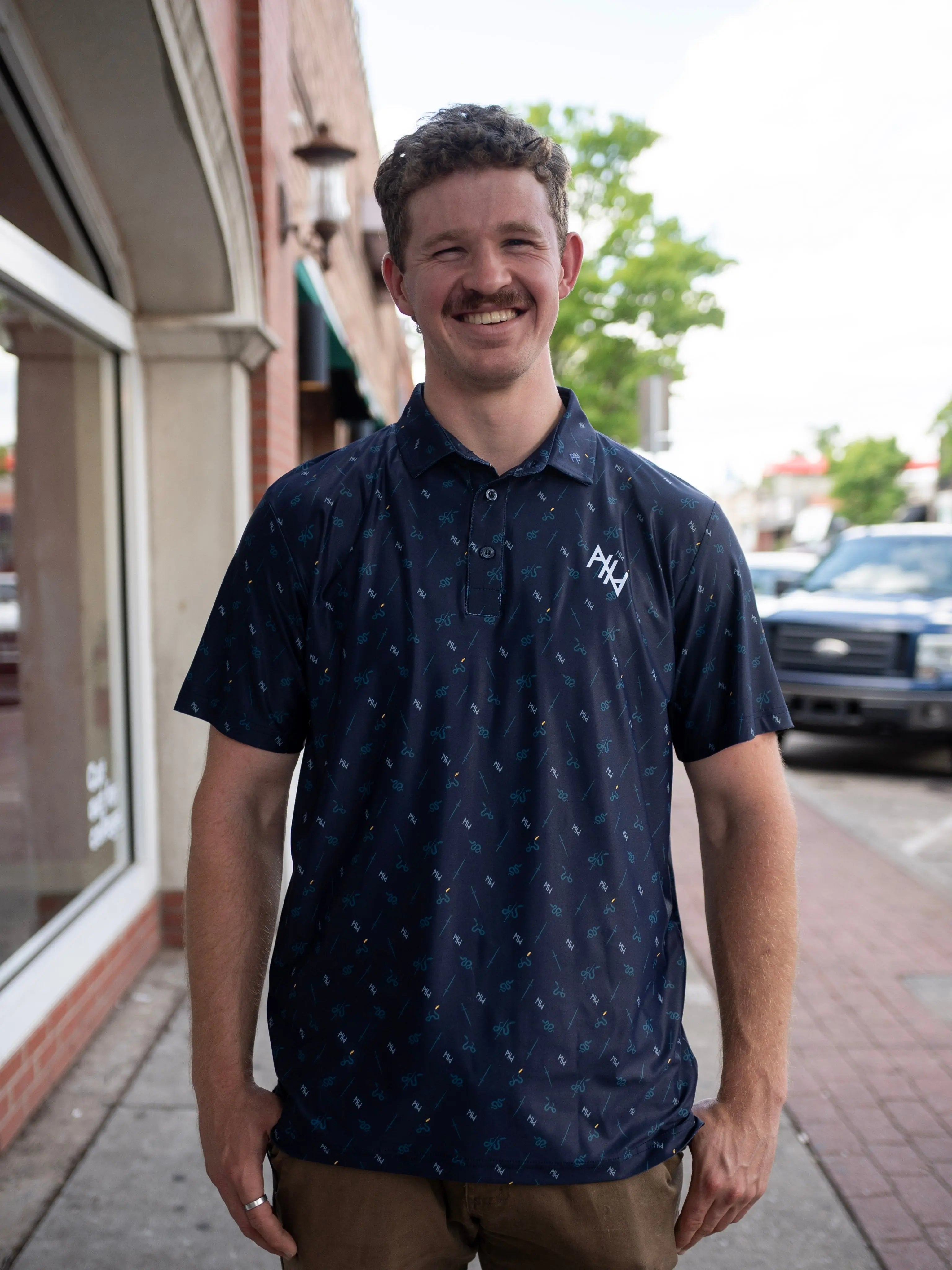 Never Wound A Snake Navy Polo Abolitionists Rising Store