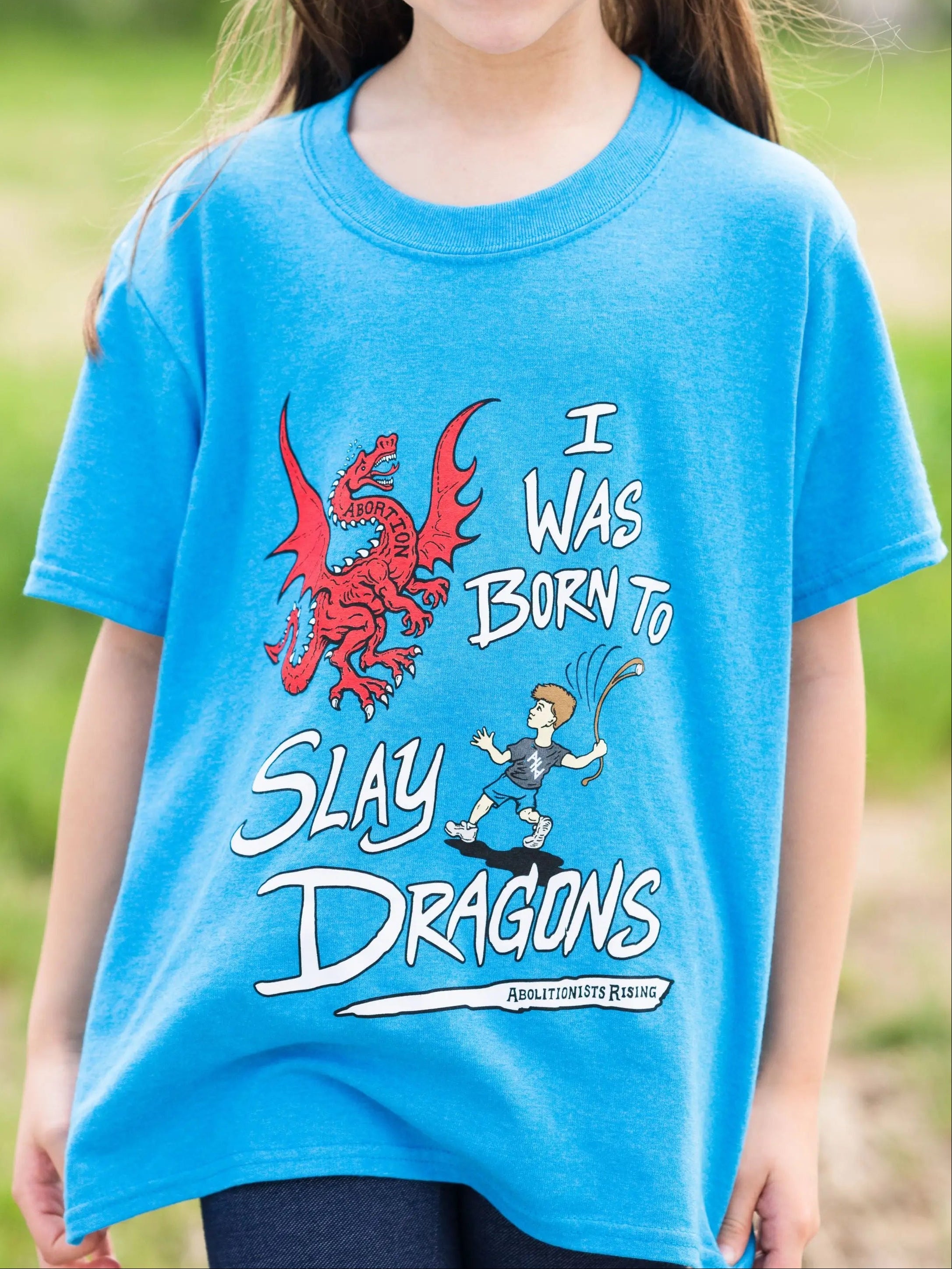 I was Born to Slay Dragons YOUTH T-Shirt Abolitionists Rising Gear Store