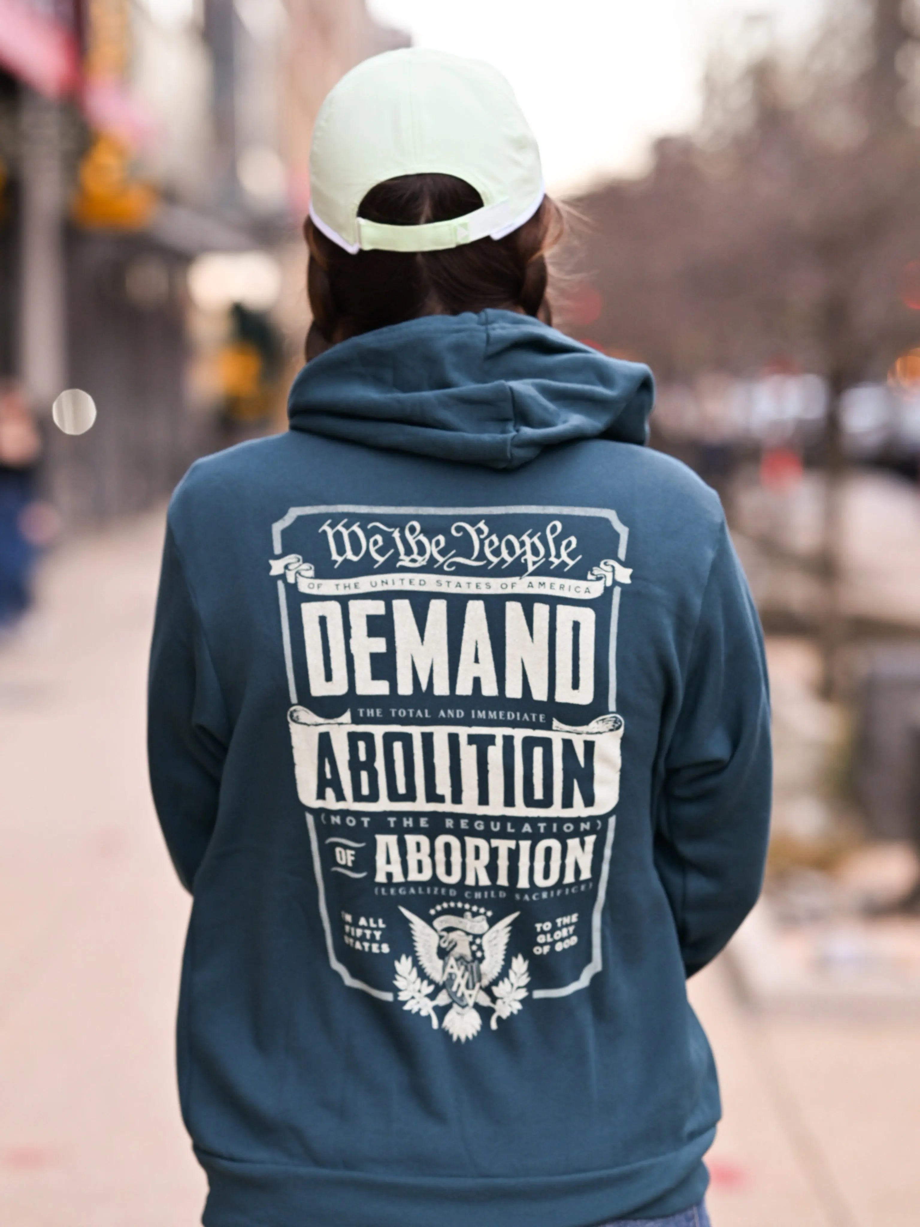 We The People Demand Abolition Hoodie Activism Bundle (Unisex) - Abolitionists Rising Gear Store