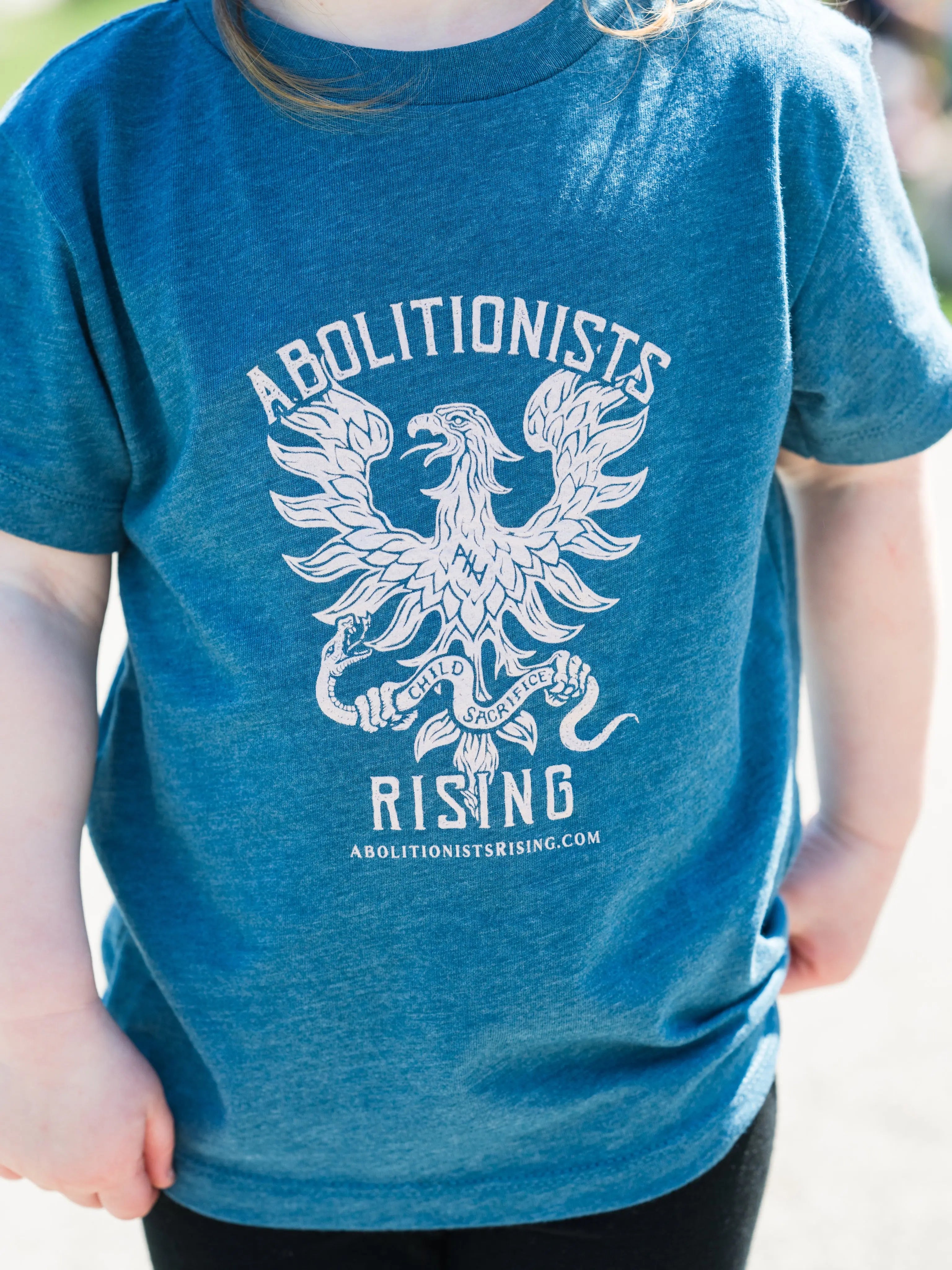 Abolitionists Rising Phoenix Toddler T-Shirt Abolitionists Rising Store