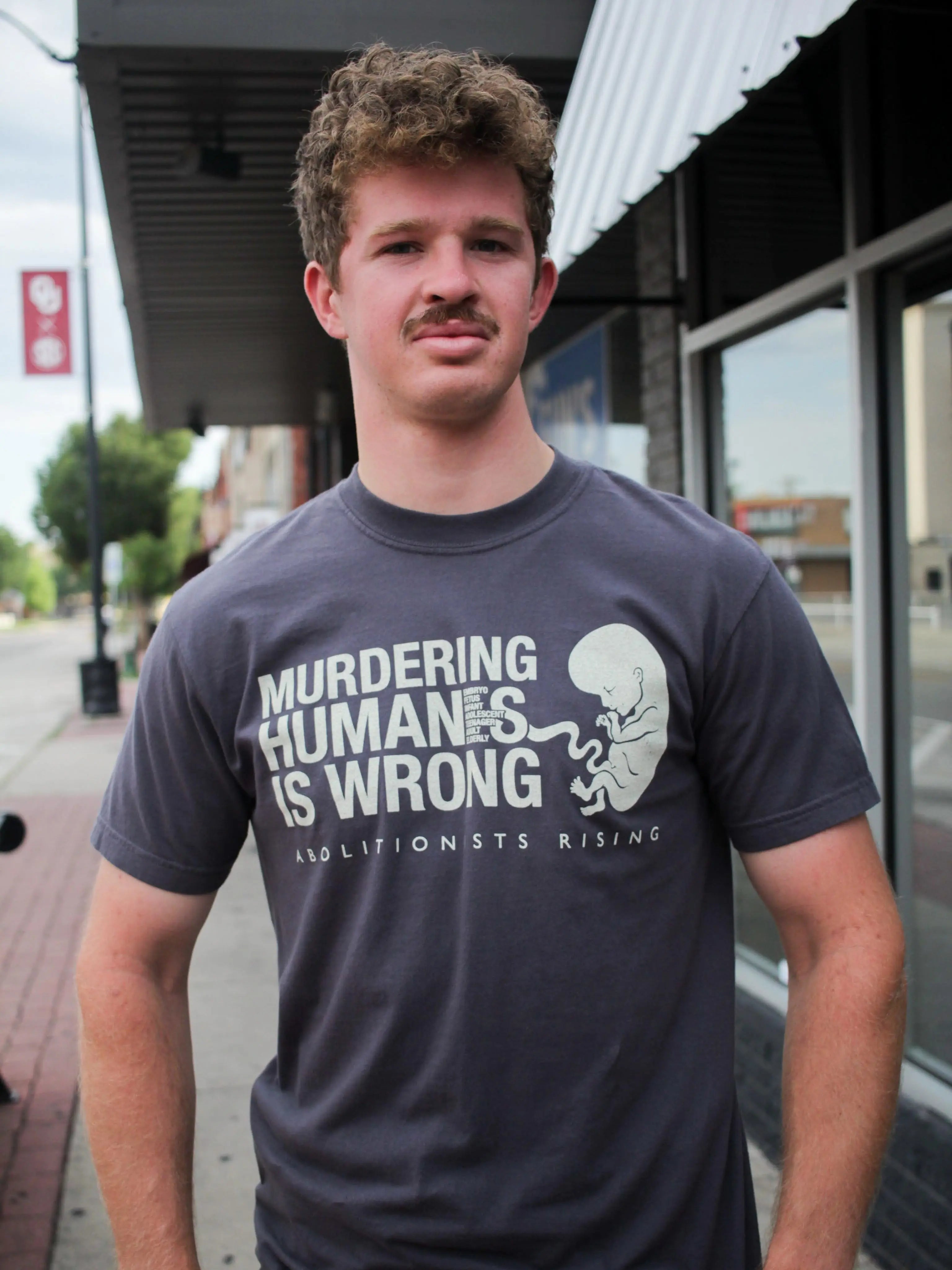 Murdering Human Is Wrong Unisex T-Shirt Abolitionists Rising Store