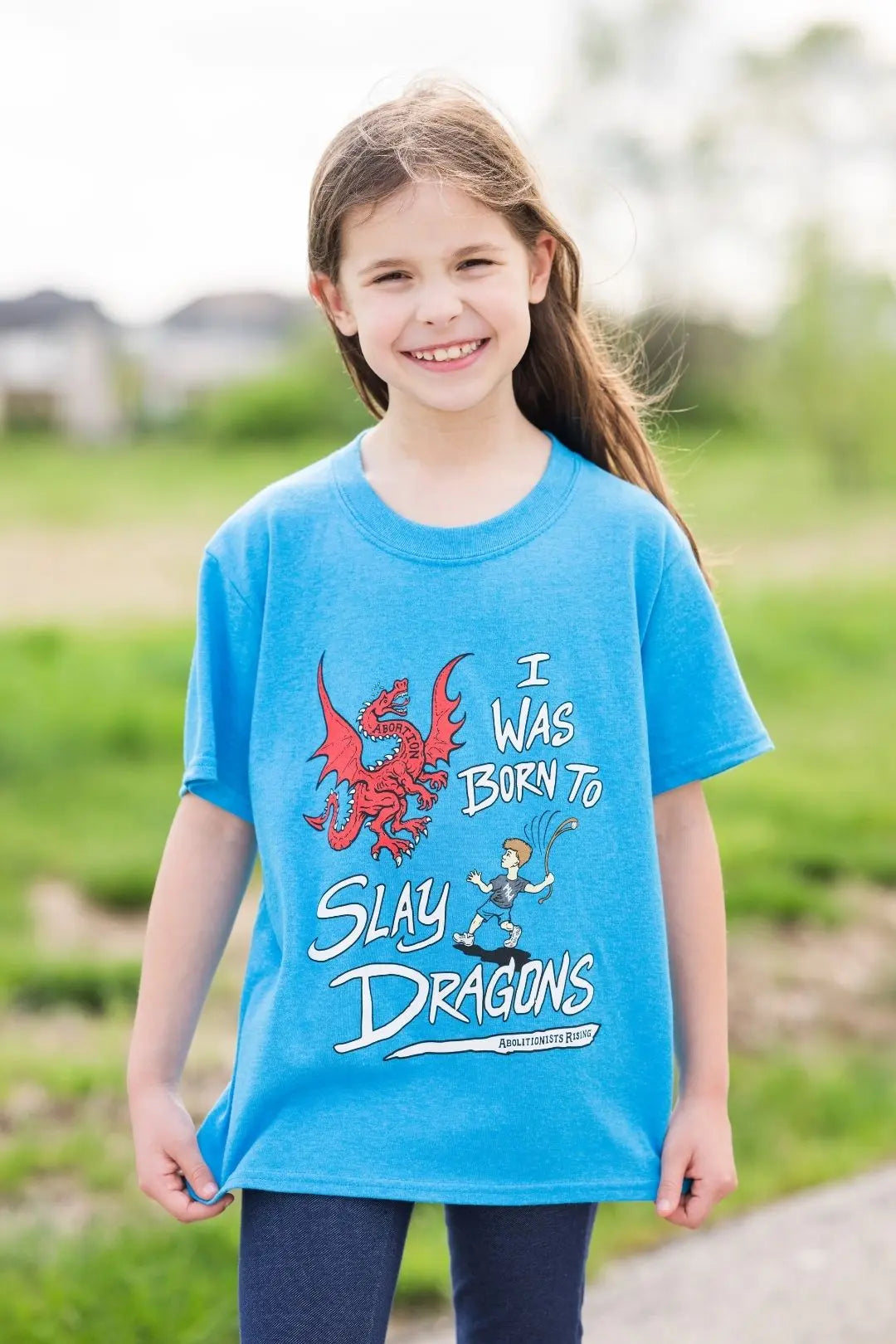 I was Born to Slay Dragons YOUTH T-Shirt Abolitionists Rising Gear Store