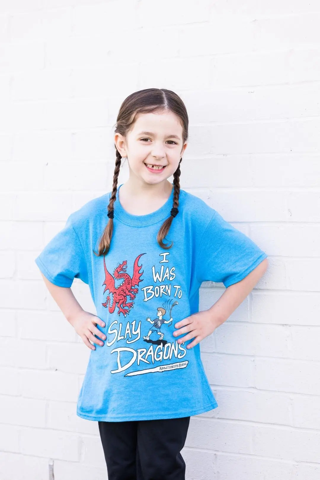 I was Born to Slay Dragons YOUTH T-Shirt Abolitionists Rising Gear Store