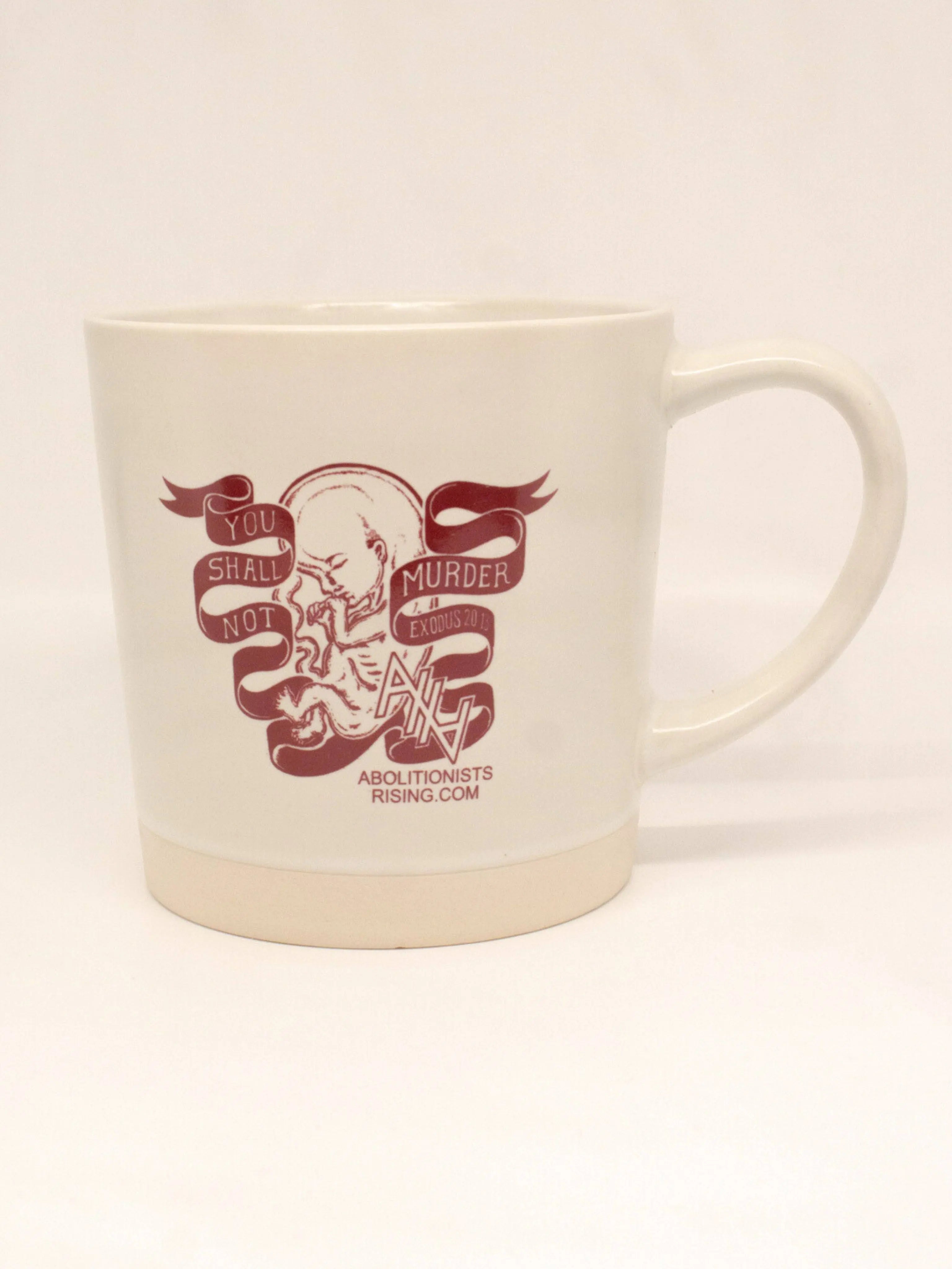 You Shall Not Murder Mug - Abolitionists Rising Gear Store Mug Default Title Abolitionists Rising Gear Store