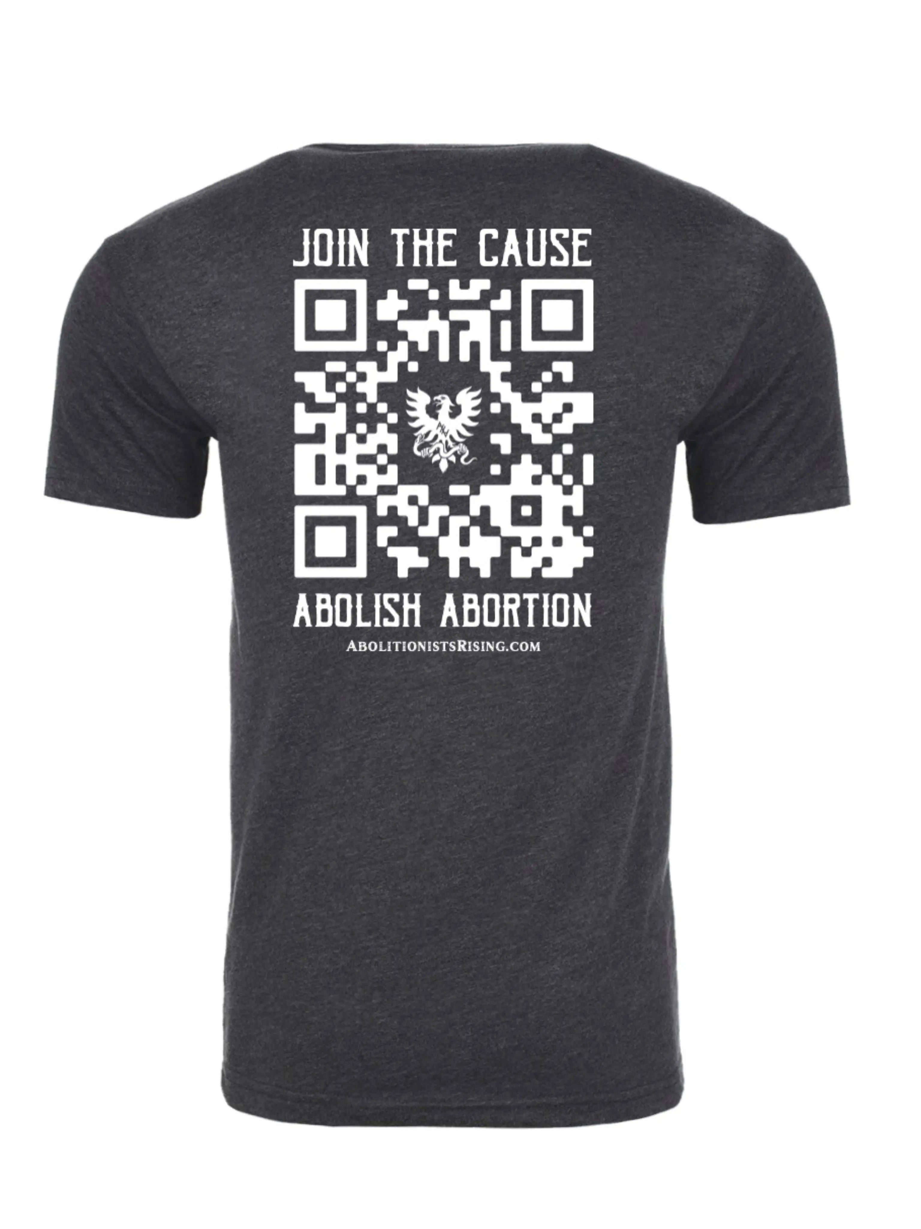 Abolitionists Rising Phoenix T-Shirt (Unisex) - Gray - Abolitionists Rising Gear Store Shirts XS Abolitionists Rising Store