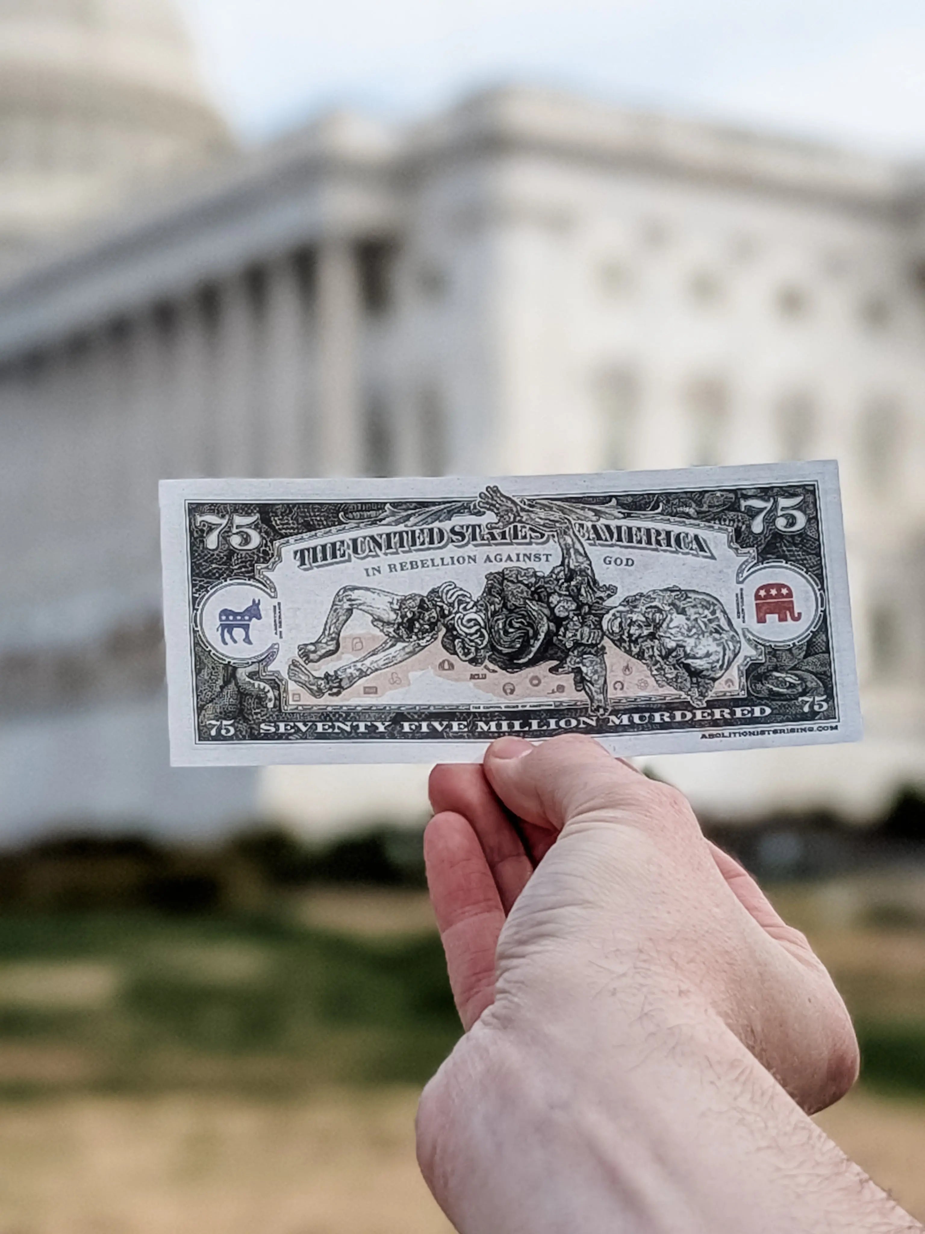 Goat Nation Bills - We The People Demand Abolition - Abolitionists Rising Gear Store