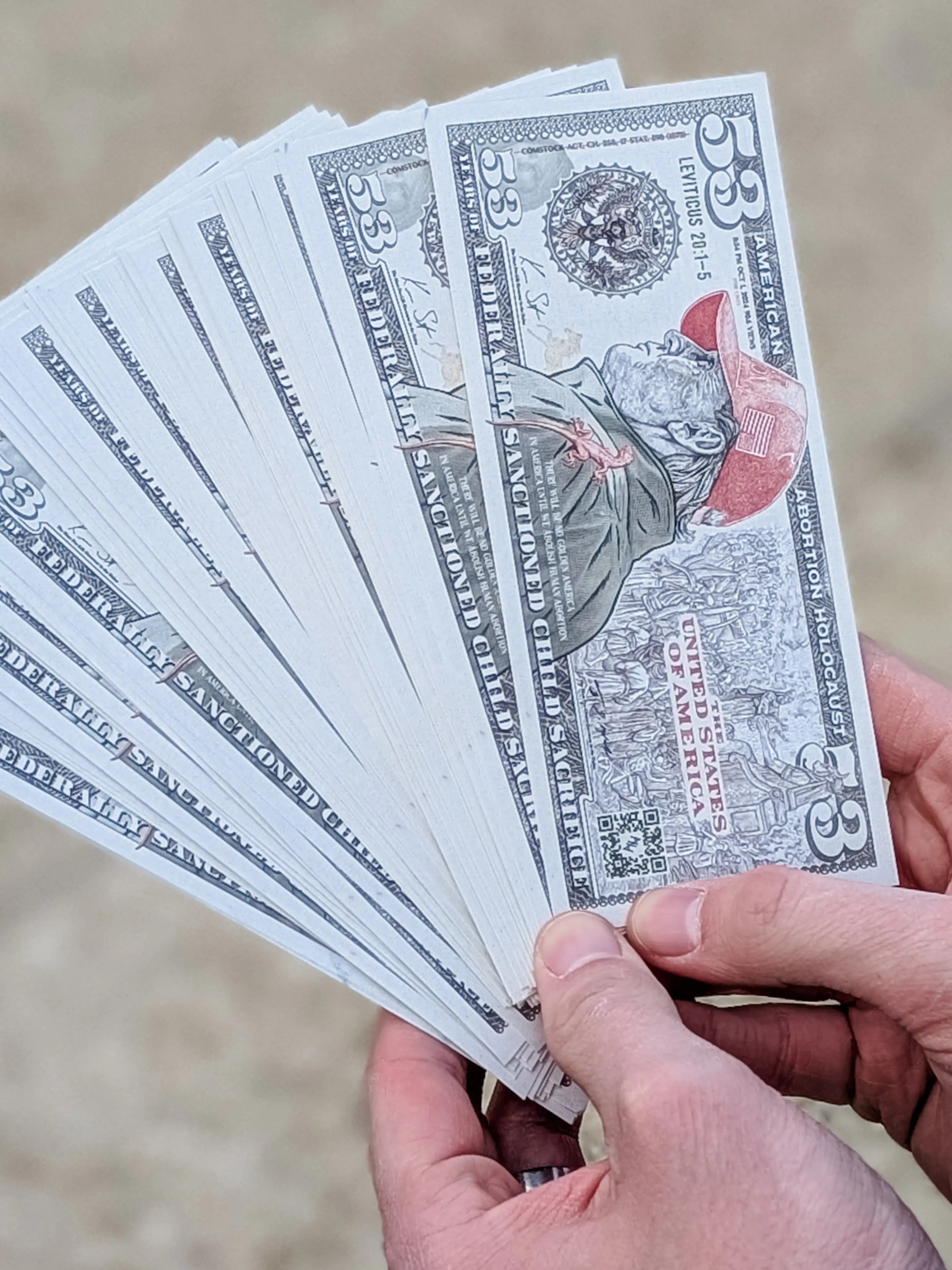 Goat Nation Bills - We The People Demand Abolition - Abolitionists Rising Gear Store