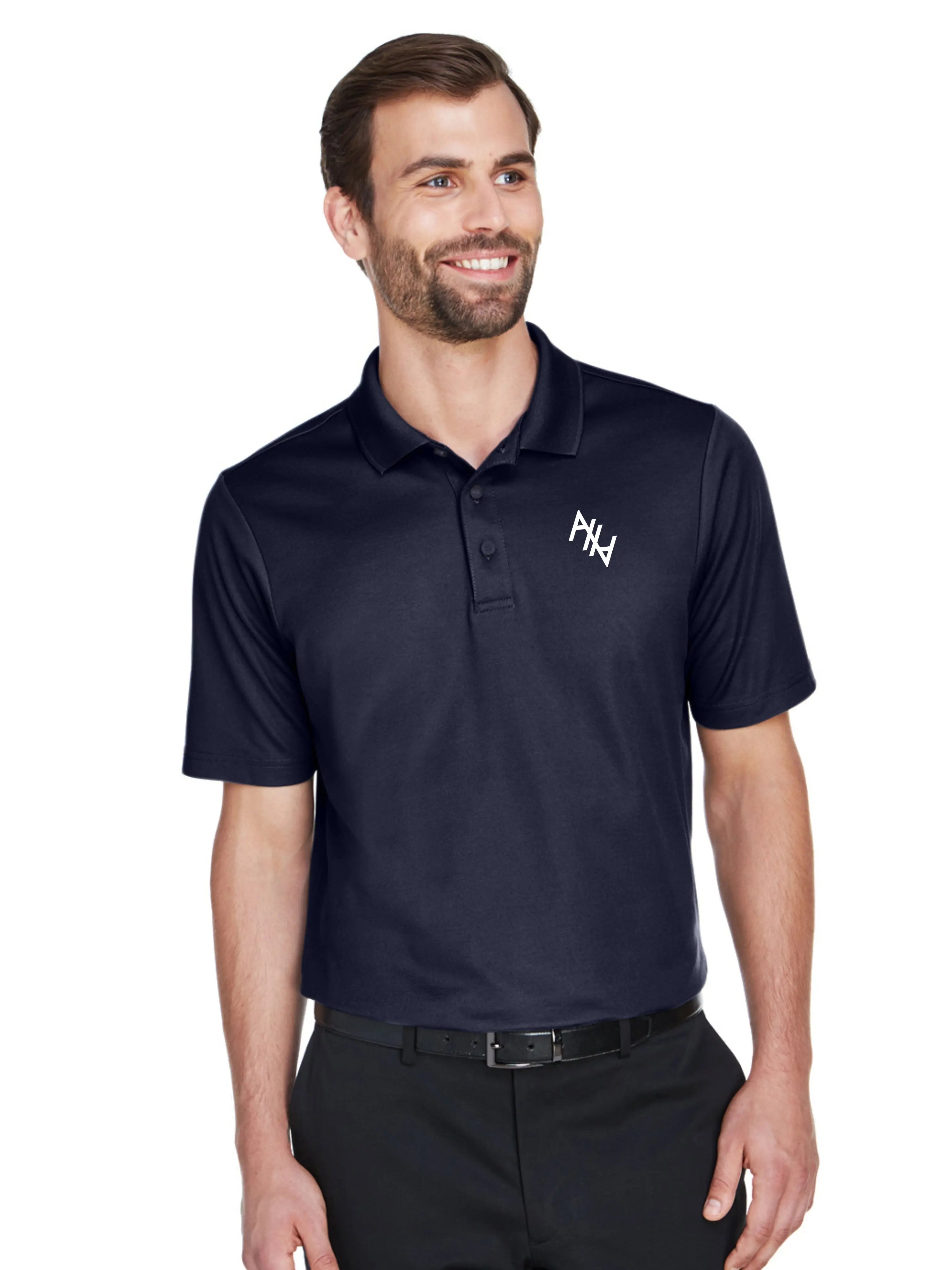 Abolish Human Abortion Embroidered Men's Polo - Abolitionists Rising Gear Store