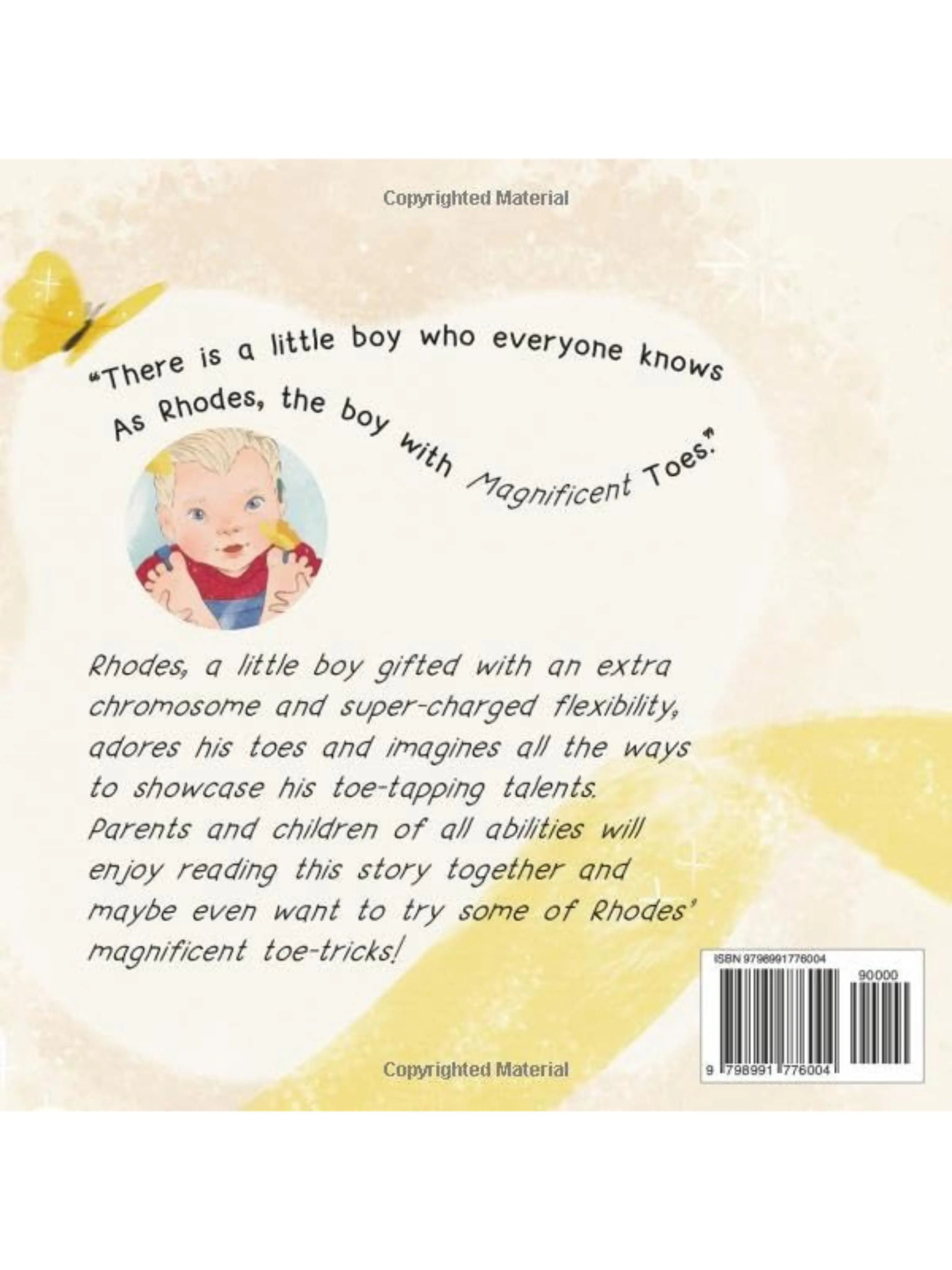 Rhodes' Magnificent Toes - Paperback - Abolitionists Rising Gear Store