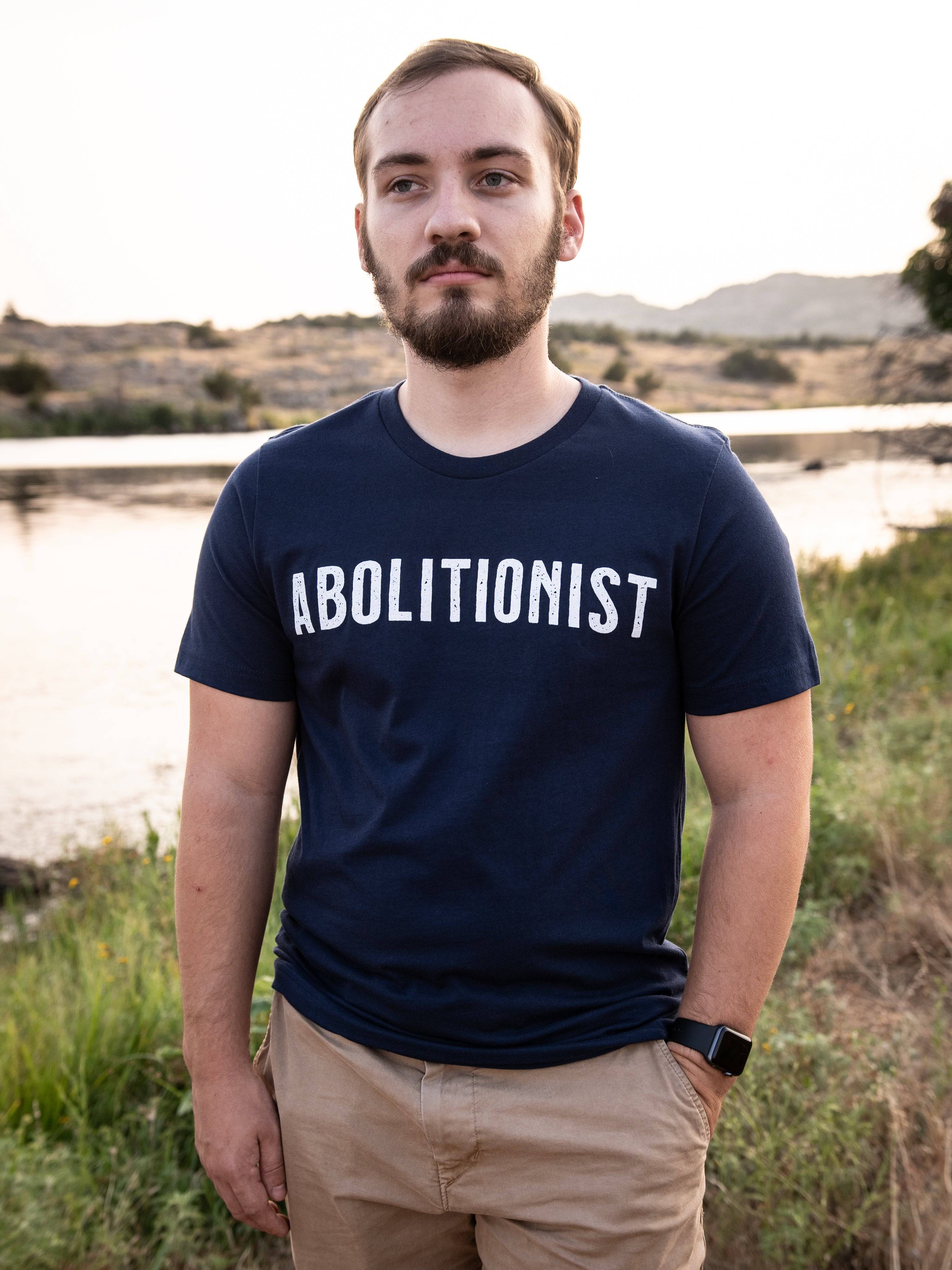 Abolitionist: Abolish Abortion Navy T-Shirt (Unisex) - Abolitionists Rising Gear Store Shirts XS Abolitionists Rising Store