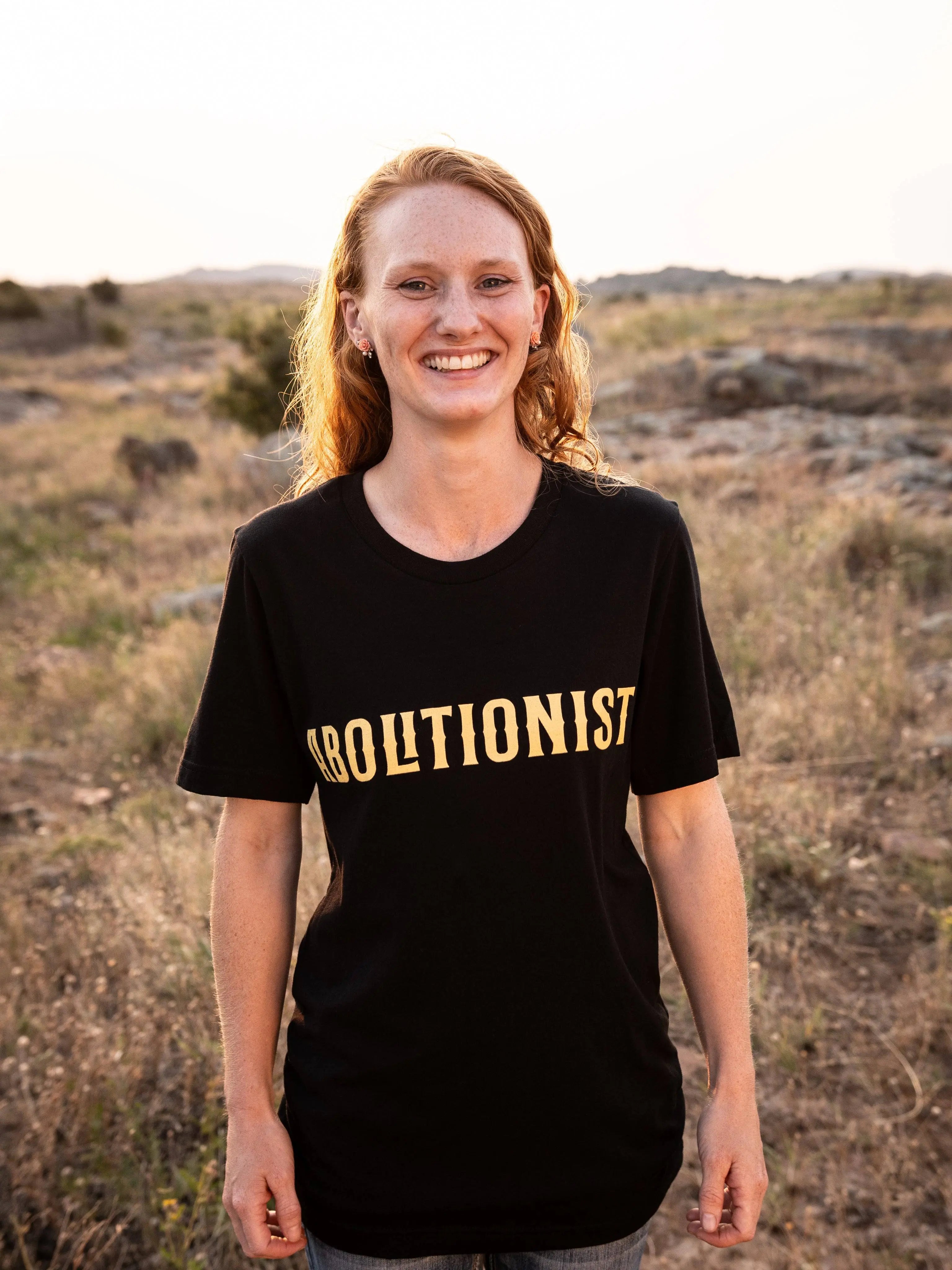 All On Fire Abolitionist Black T-Shirt (Unisex) - Abolitionists Rising Gear Store Shirts XS Abolitionists Rising Store