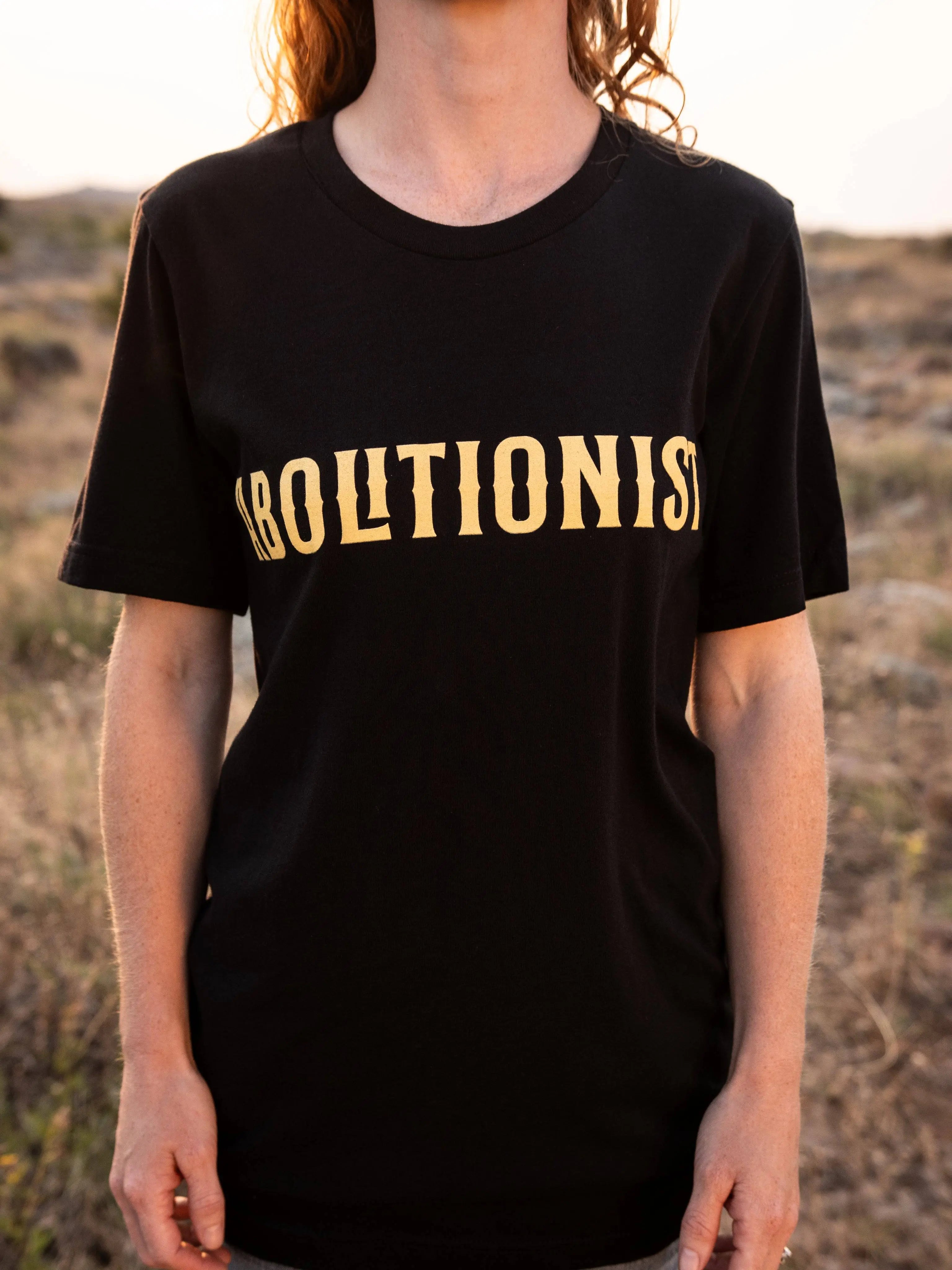All On Fire Abolitionist Black T-Shirt (Unisex) - Abolitionists Rising Gear Store Shirts XS Abolitionists Rising Store