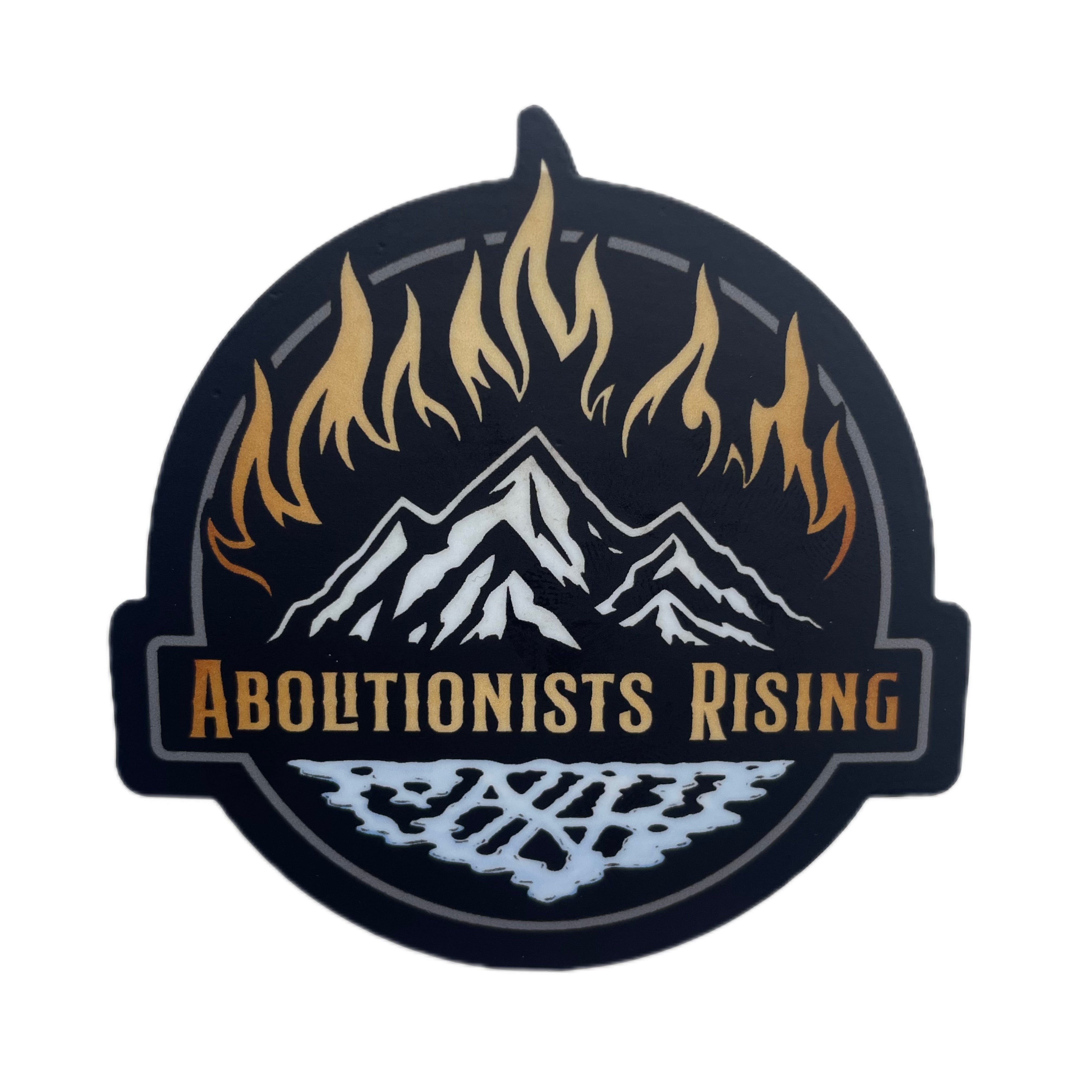 Abolitionists Rising Logo Sticker - Abolitionists Rising Gear Store Stickers Default Title Abolitionists Rising Gear Store