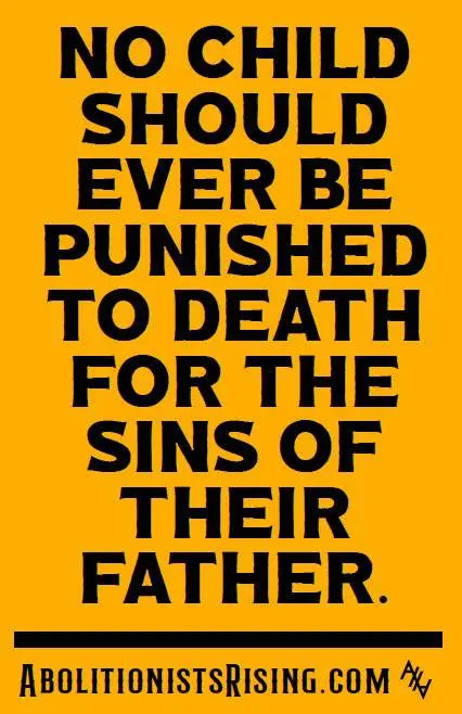 Punished for Sins of Father Sign - Abolitionists Rising Gear Store Signs Default Title Abolitionists Rising Store
