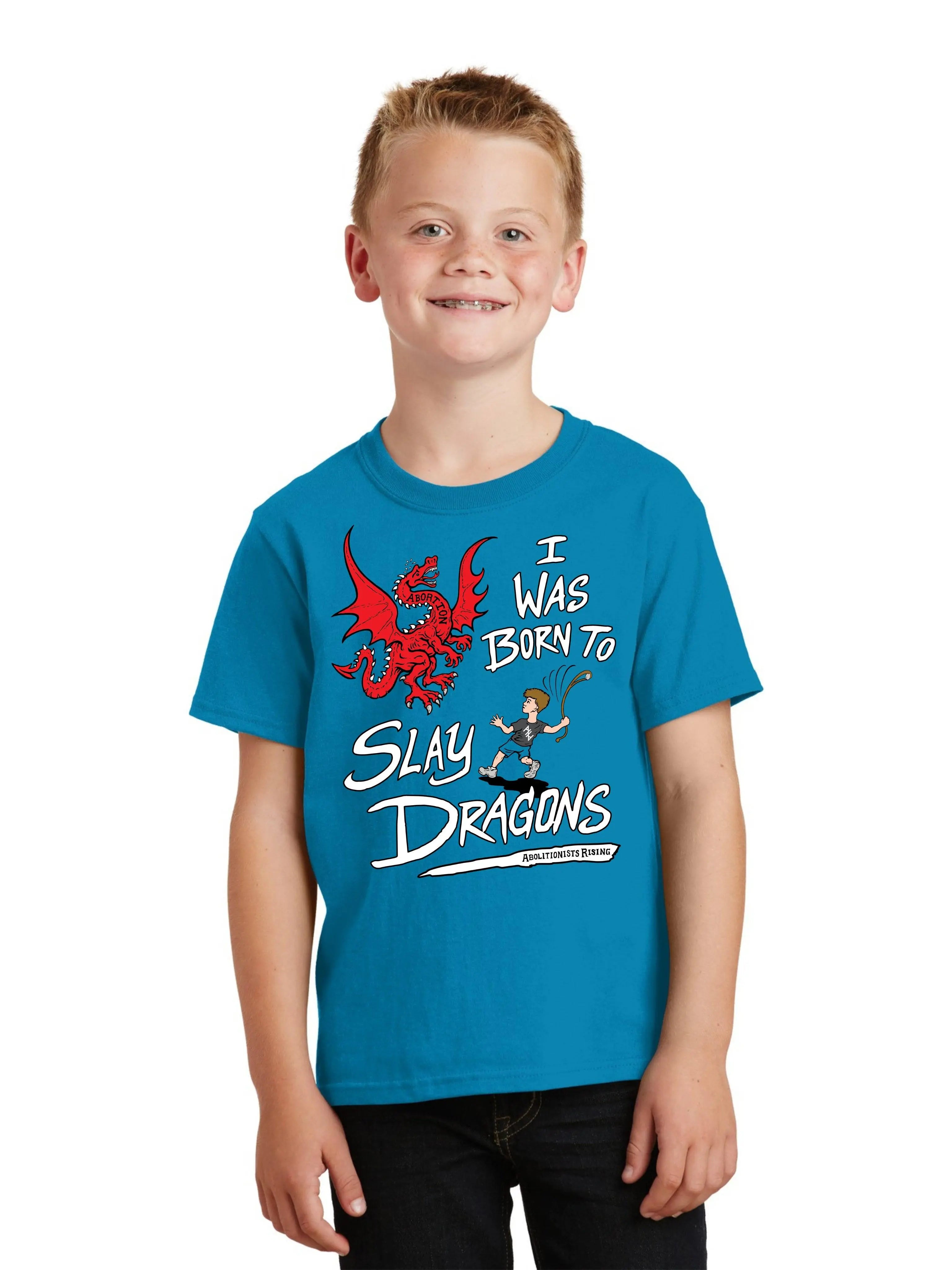 I was Born to Slay Dragons YOUTH T-Shirt - Abolitionists Rising Gear Store