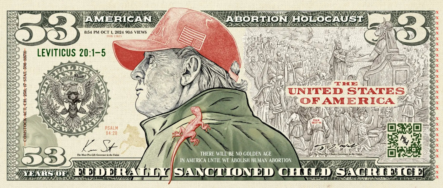 Goat Nation Bills - We The People Demand Abolition - Abolitionists Rising Gear Store