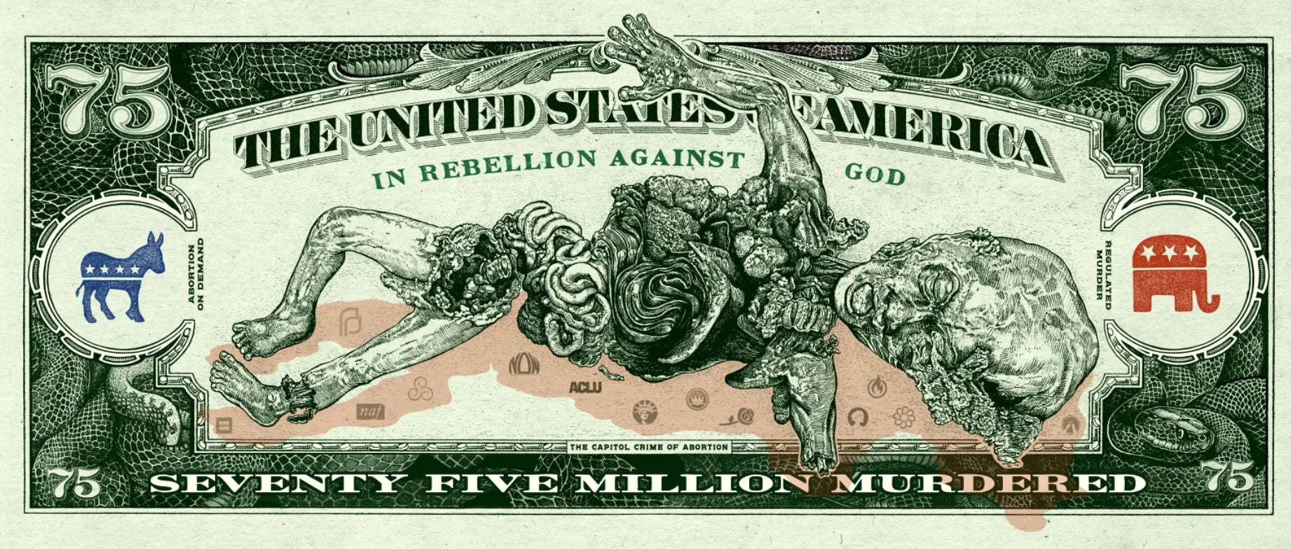 Goat Nation Bills - We The People Demand Abolition - Abolitionists Rising Gear Store