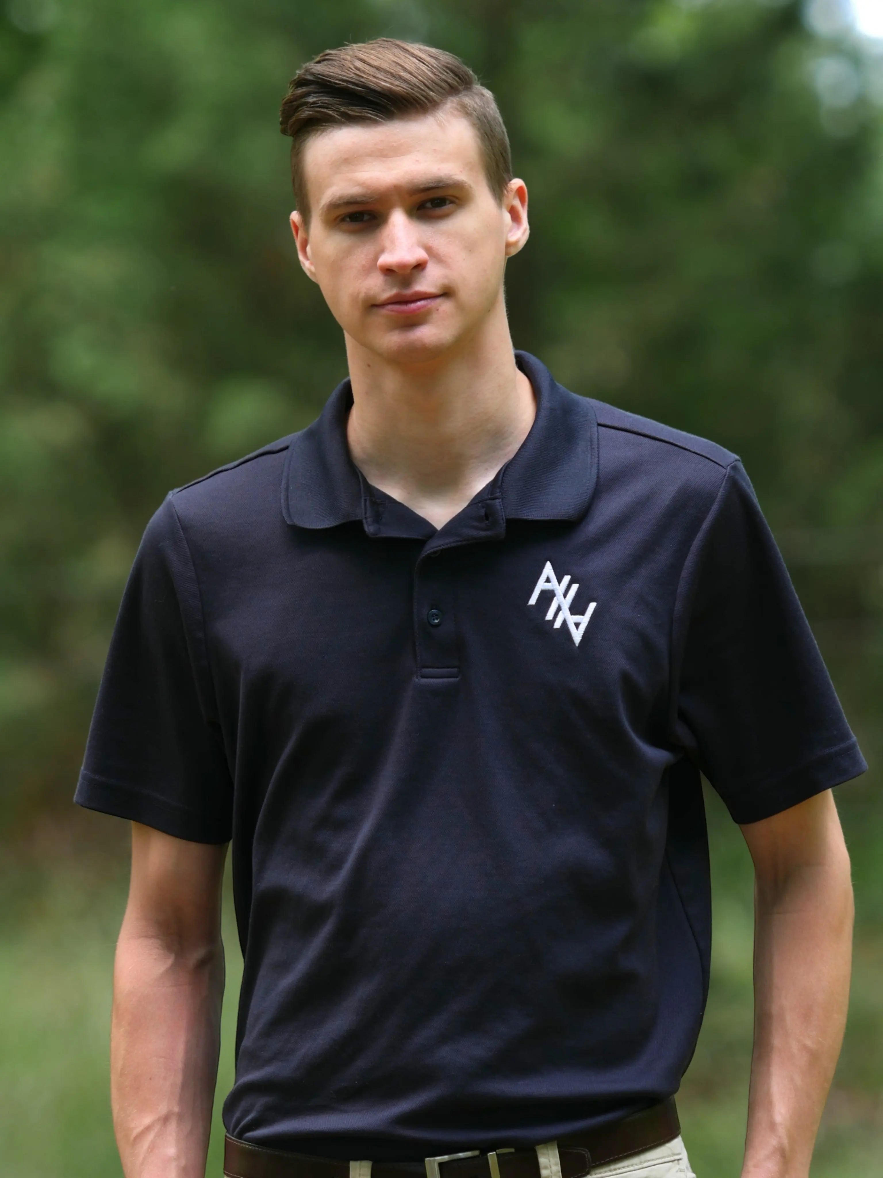 Abolitionists Rising - Embroidered Men's Polo Abolitionists Rising Store