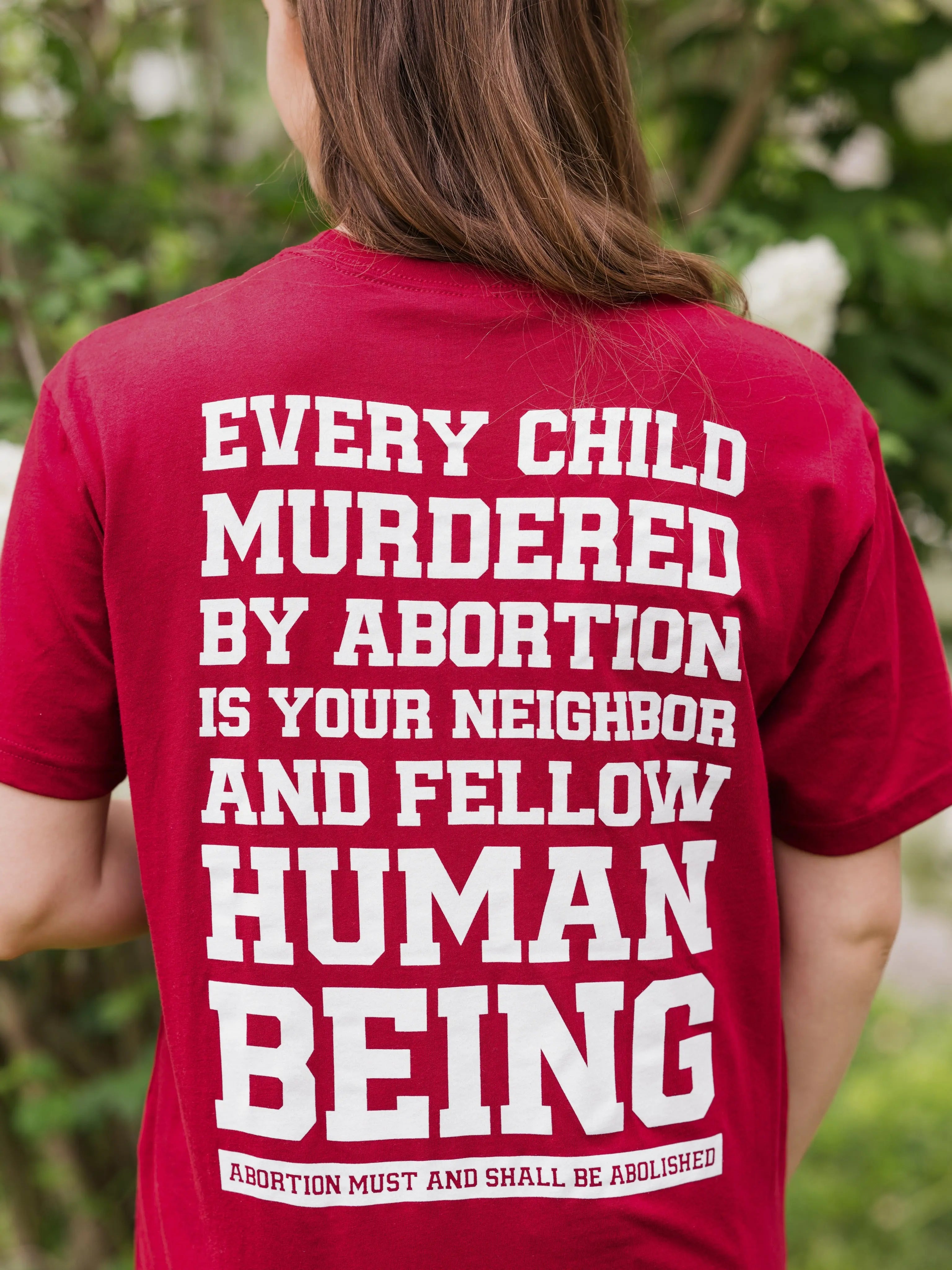 Abortion Abolitionist Unisex T-Shirt Abolitionists Rising Store