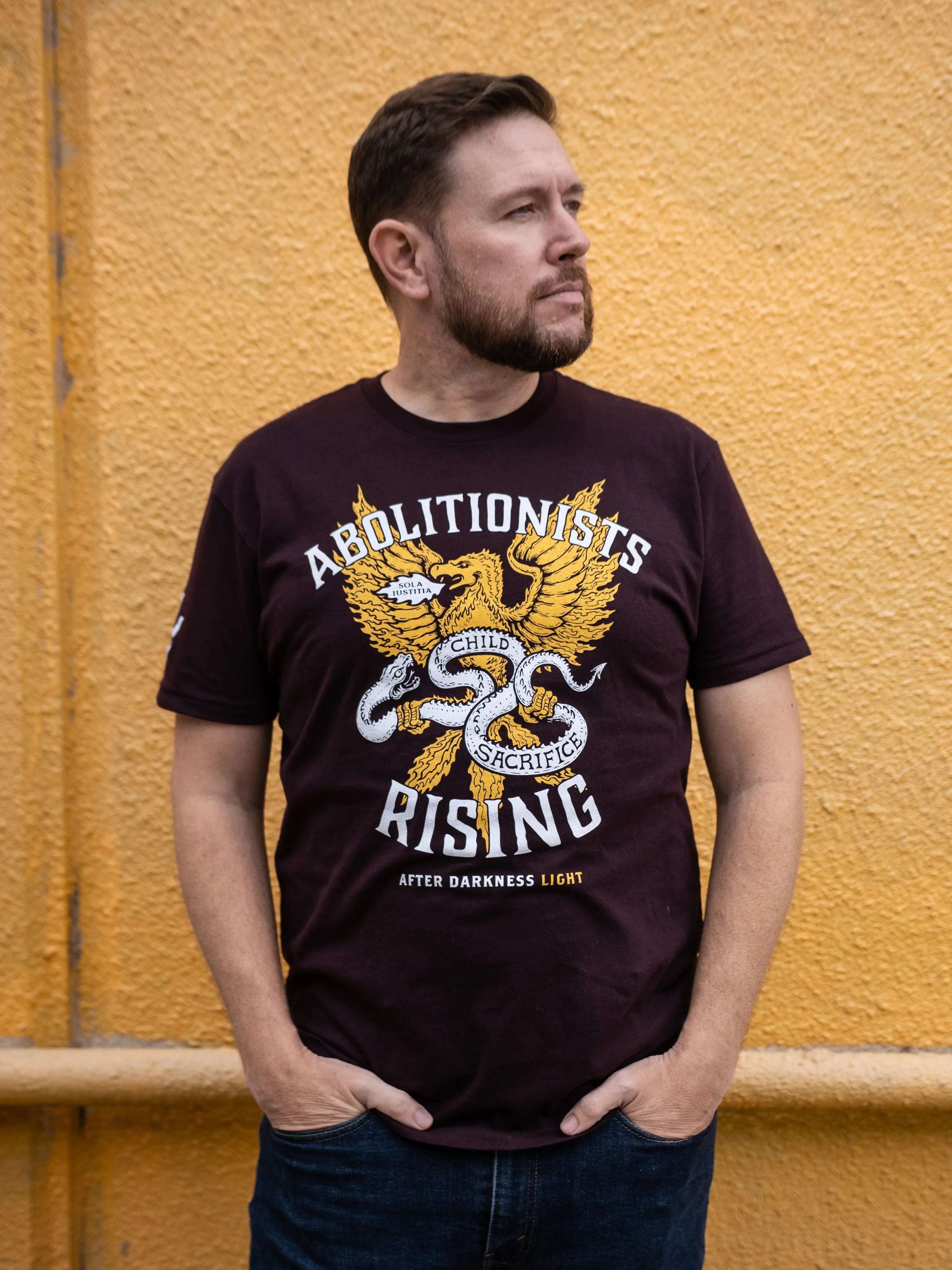 Phoenix Rising Unisex T-Shirt Abolitionists Rising Gear Store