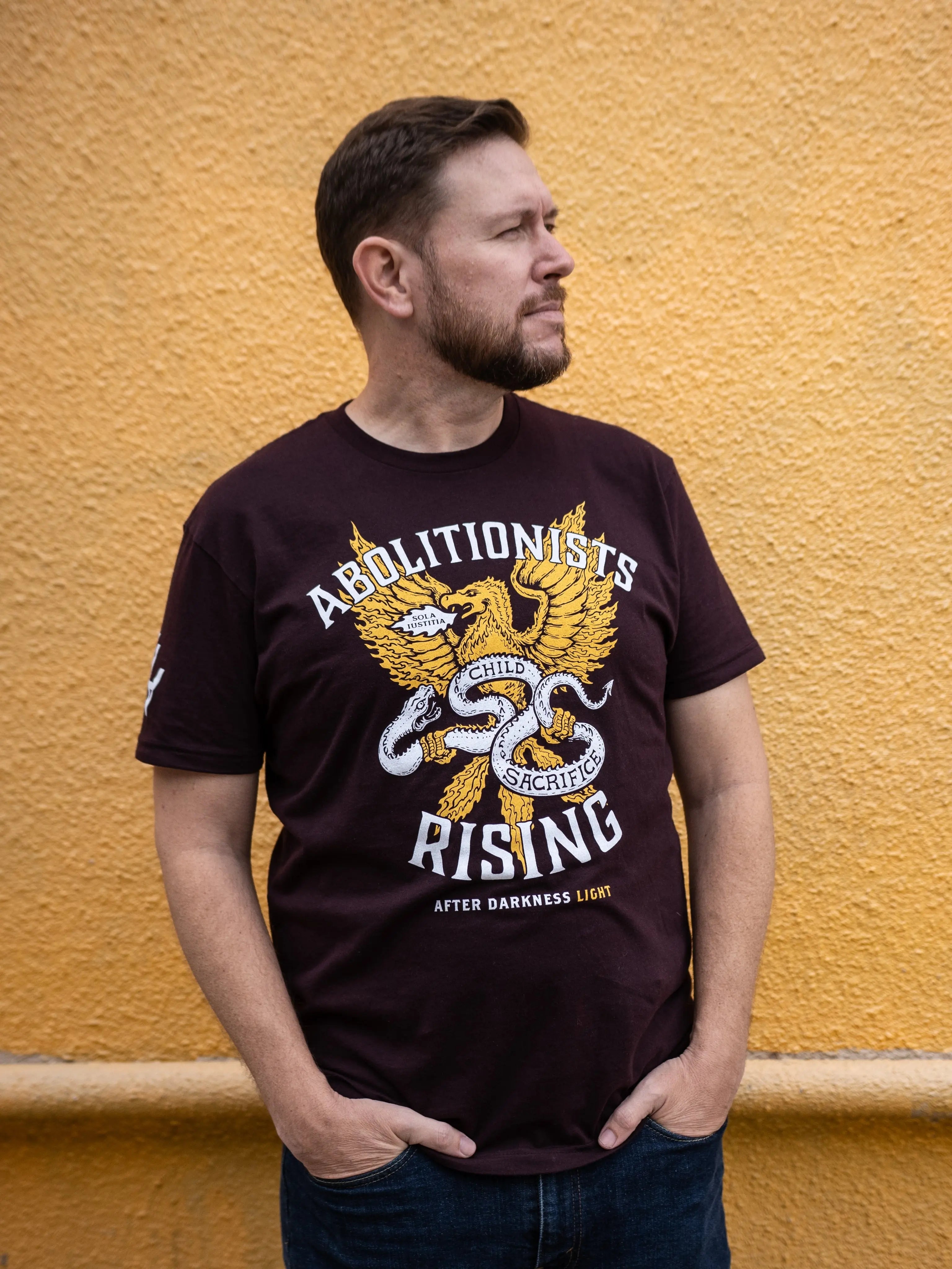Phoenix Rising Unisex T-Shirt Abolitionists Rising Gear Store