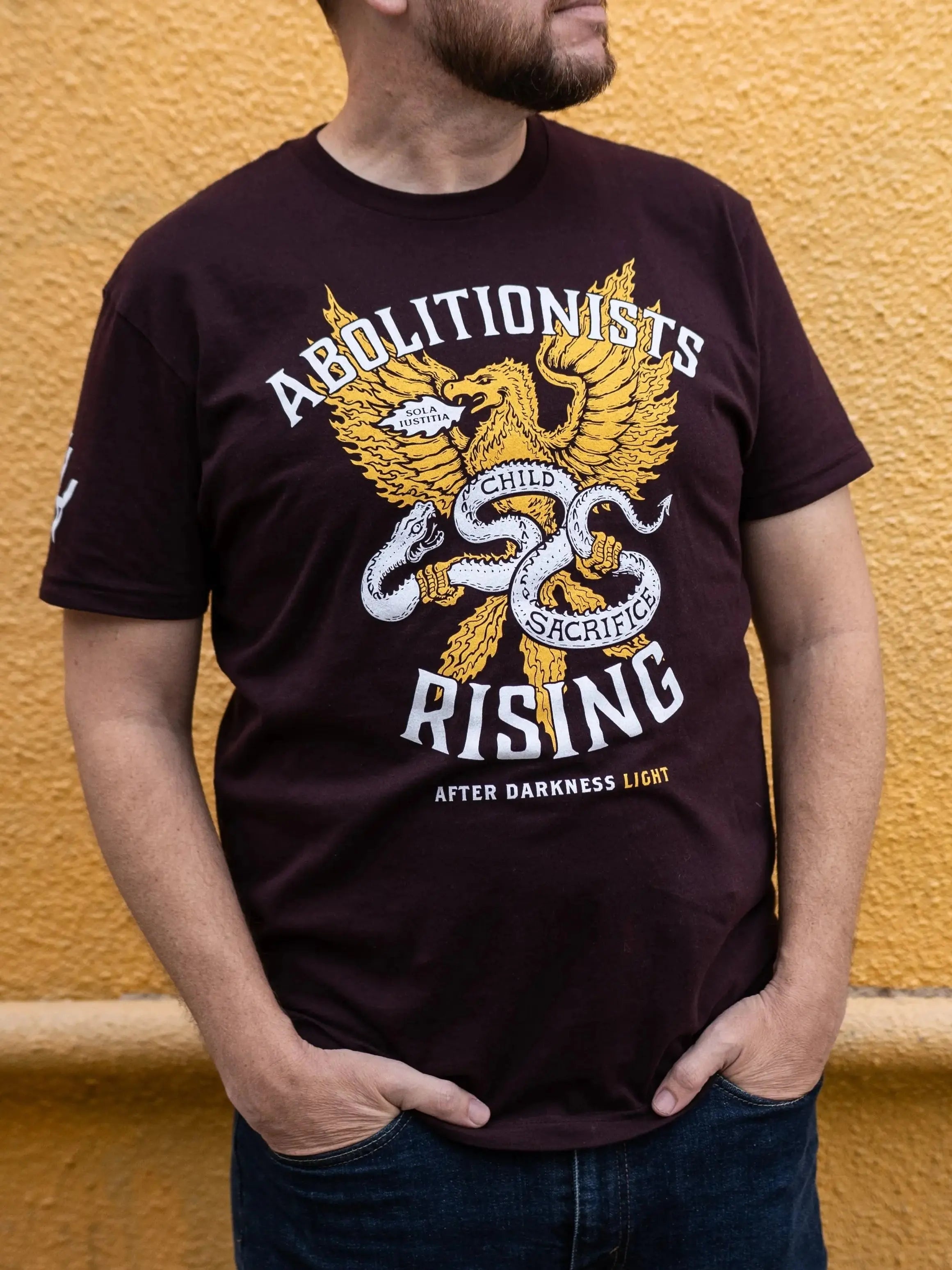 Phoenix Rising Unisex T-Shirt Abolitionists Rising Gear Store