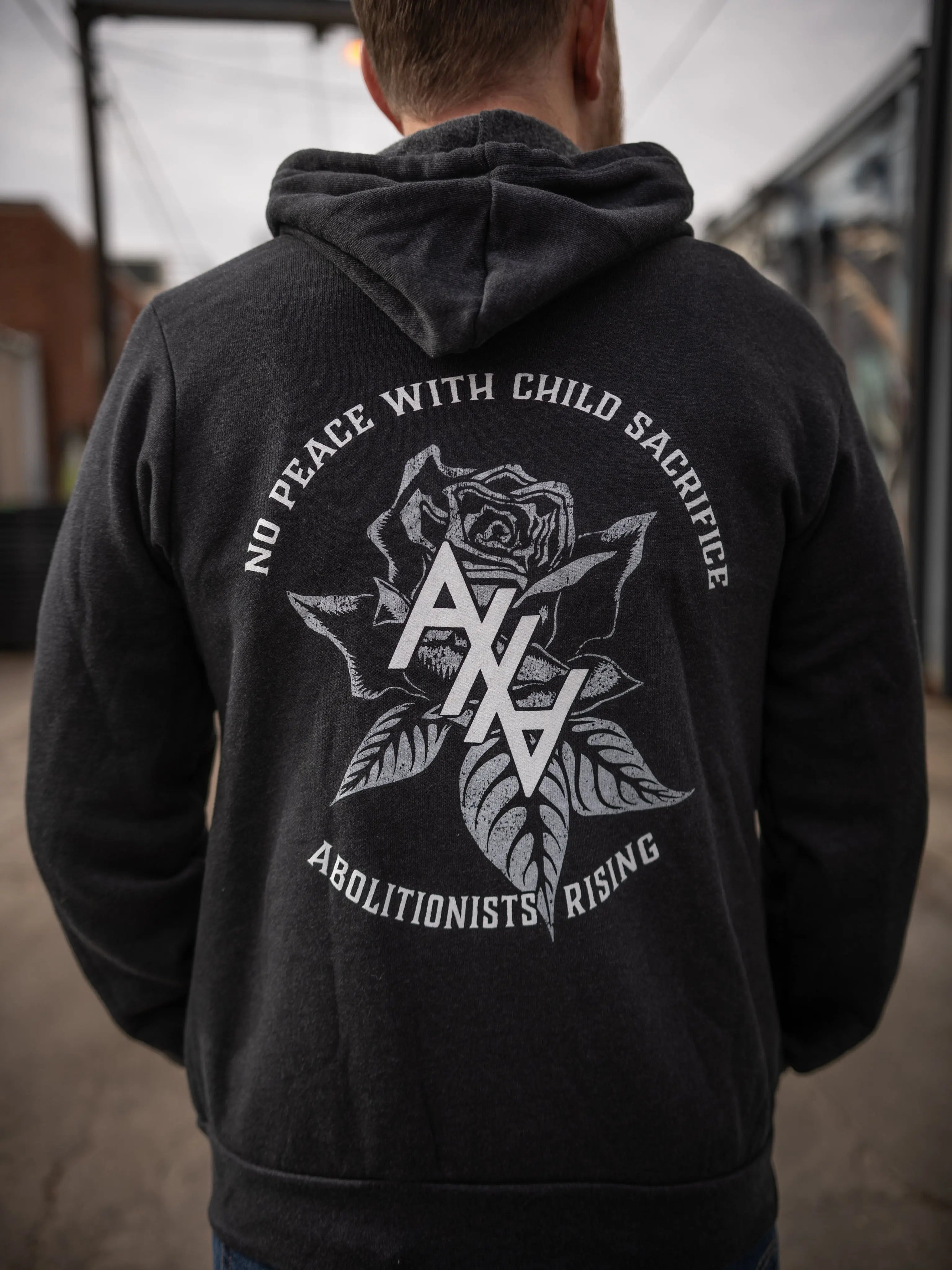 Abolitionist "White Rose" Hoodie Abolitionists Rising Gear Store