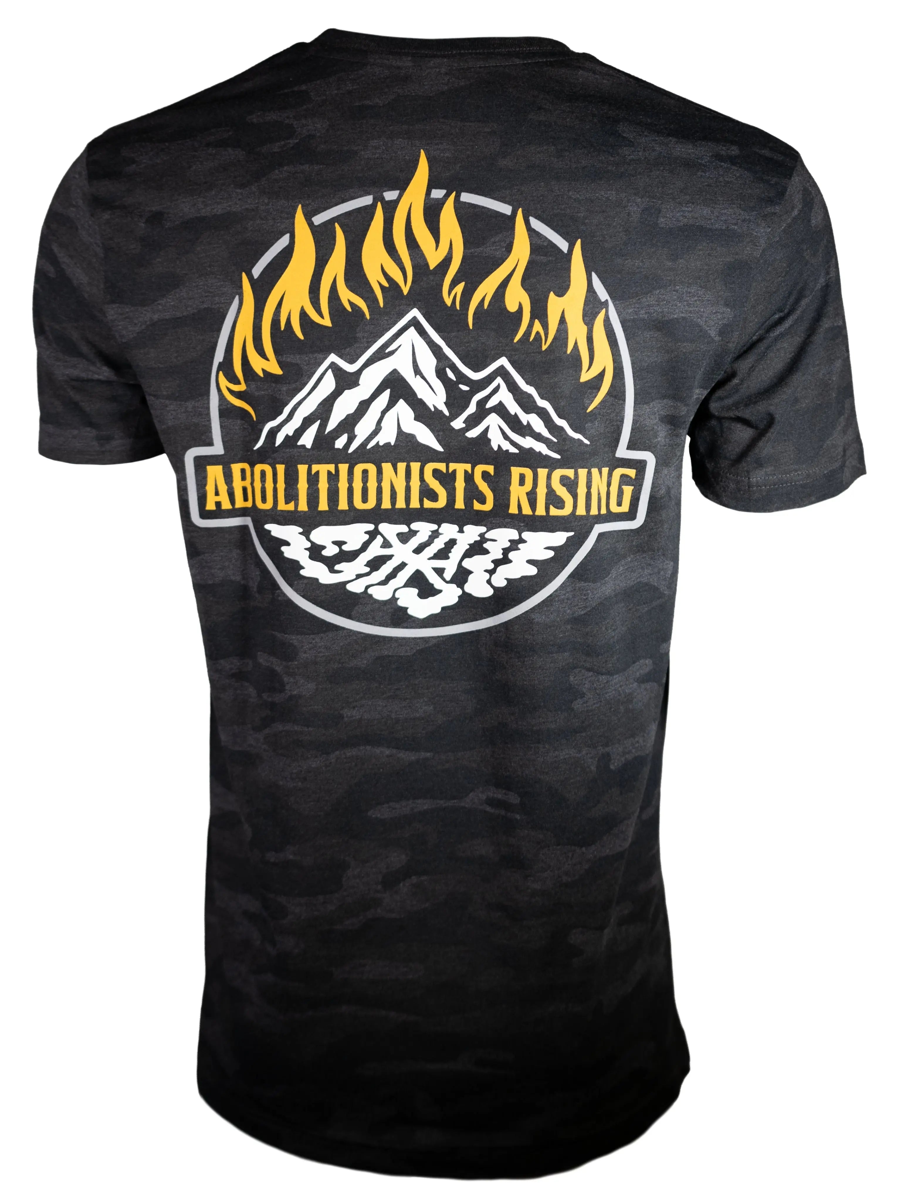 Dark Camo Abolitionists Rising Unisex T-Shirt Abolitionists Rising Store