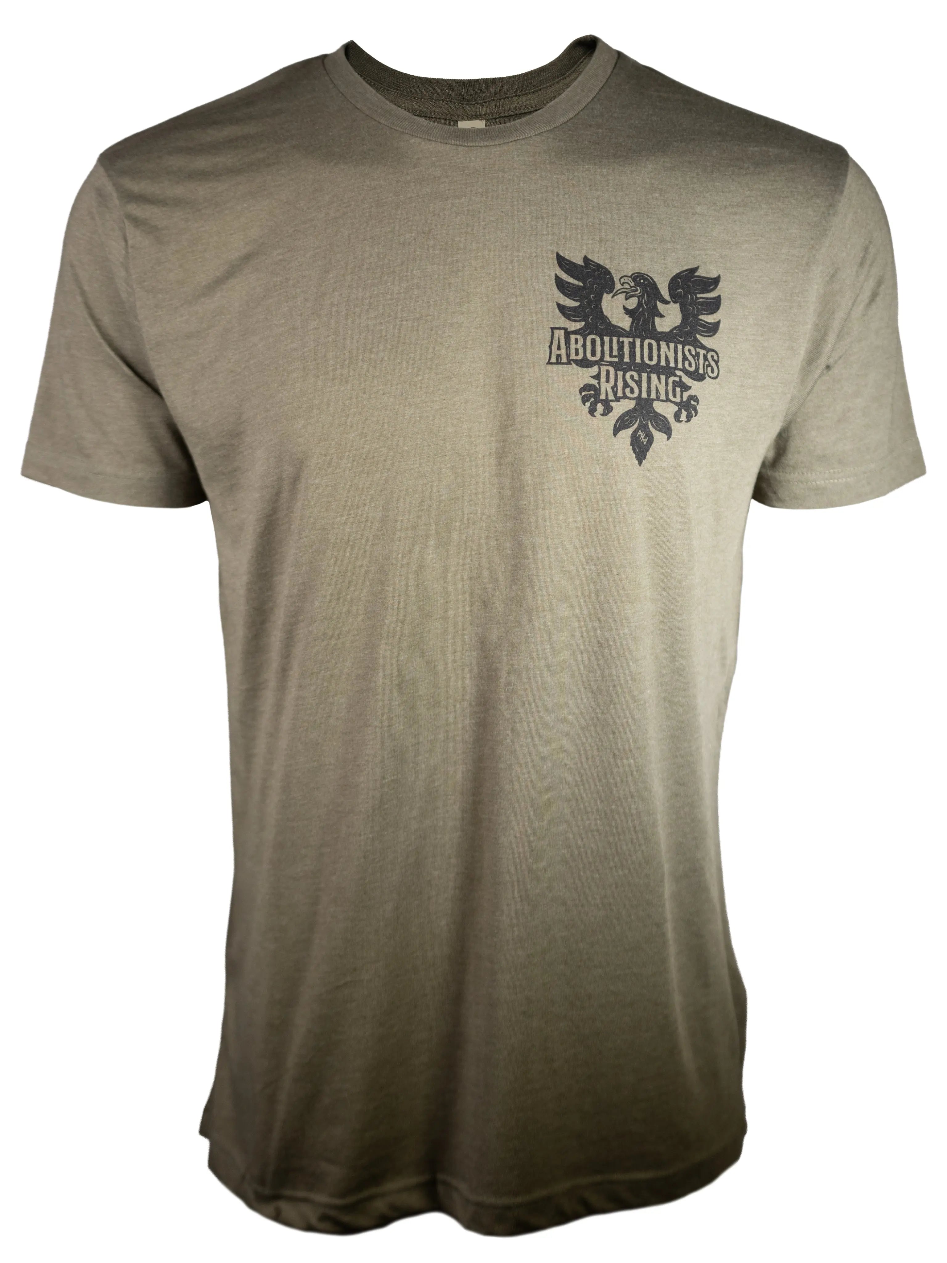 Military Green Abolitionists Rising Unisex T-Shirt Abolitionists Rising Store