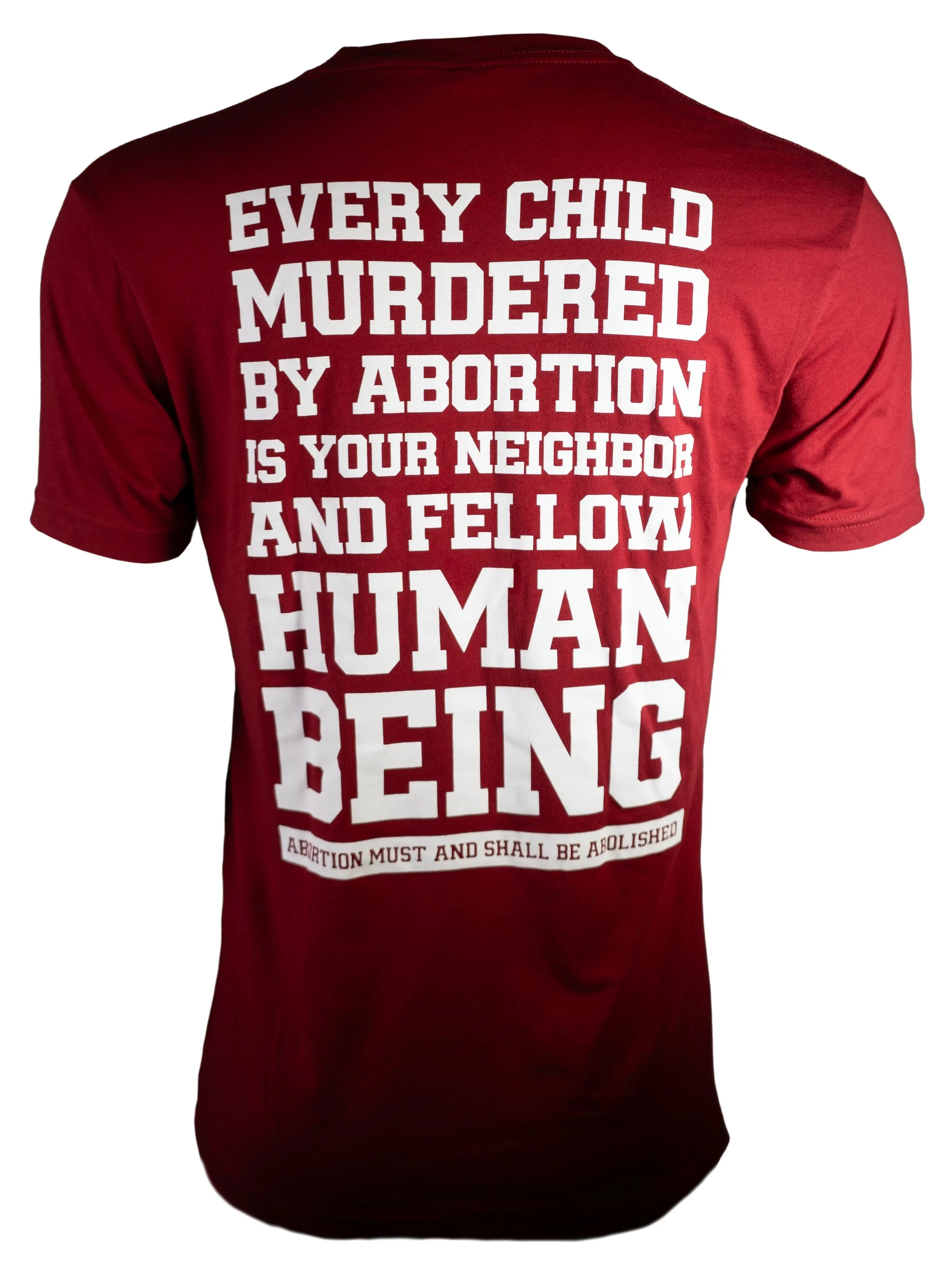 Abortion Abolitionist Unisex T-Shirt Abolitionists Rising Store