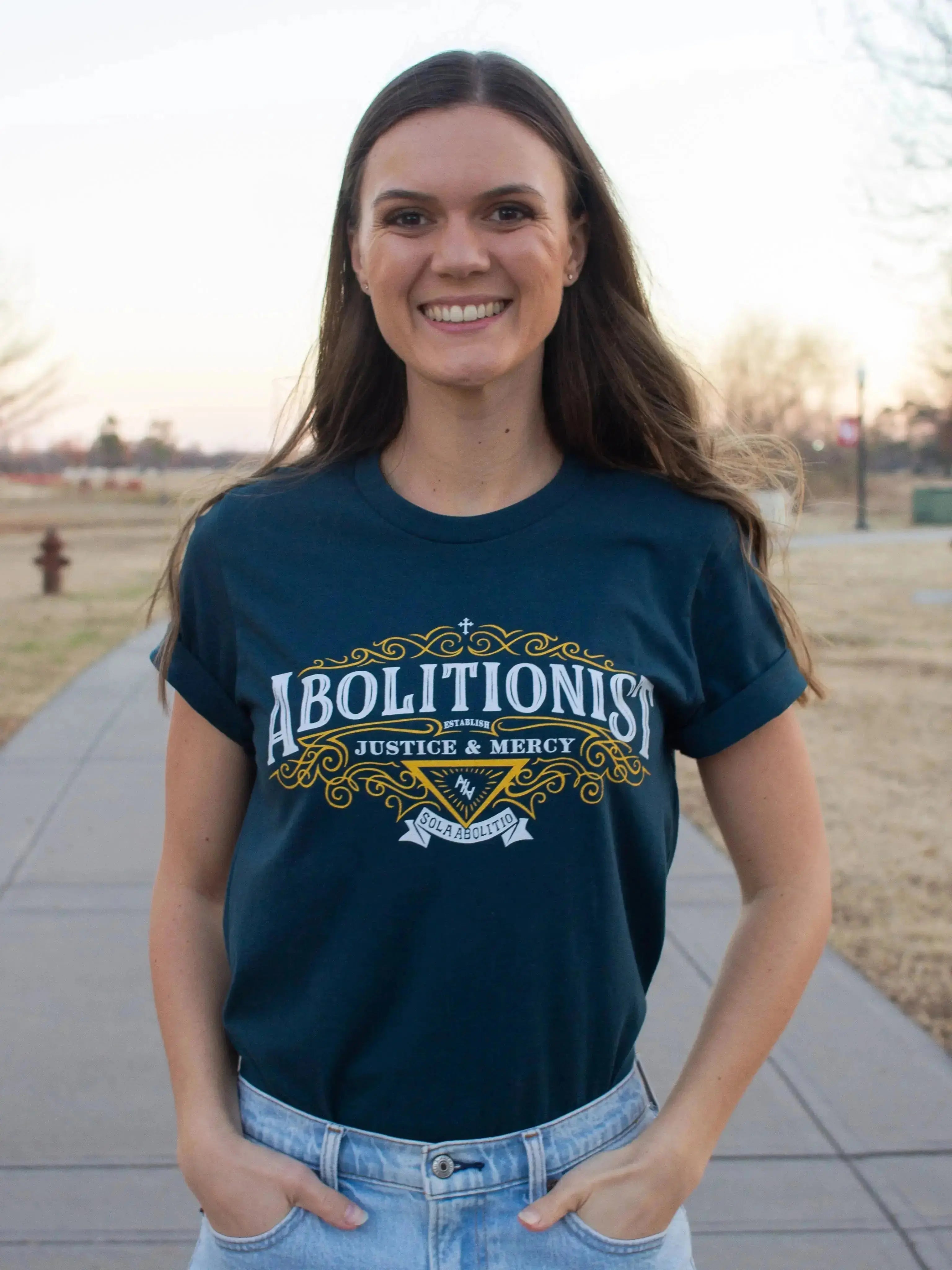 Abolish Abortion To The Glory Of God! Unisex T-Shirt Abolitionists Rising Store