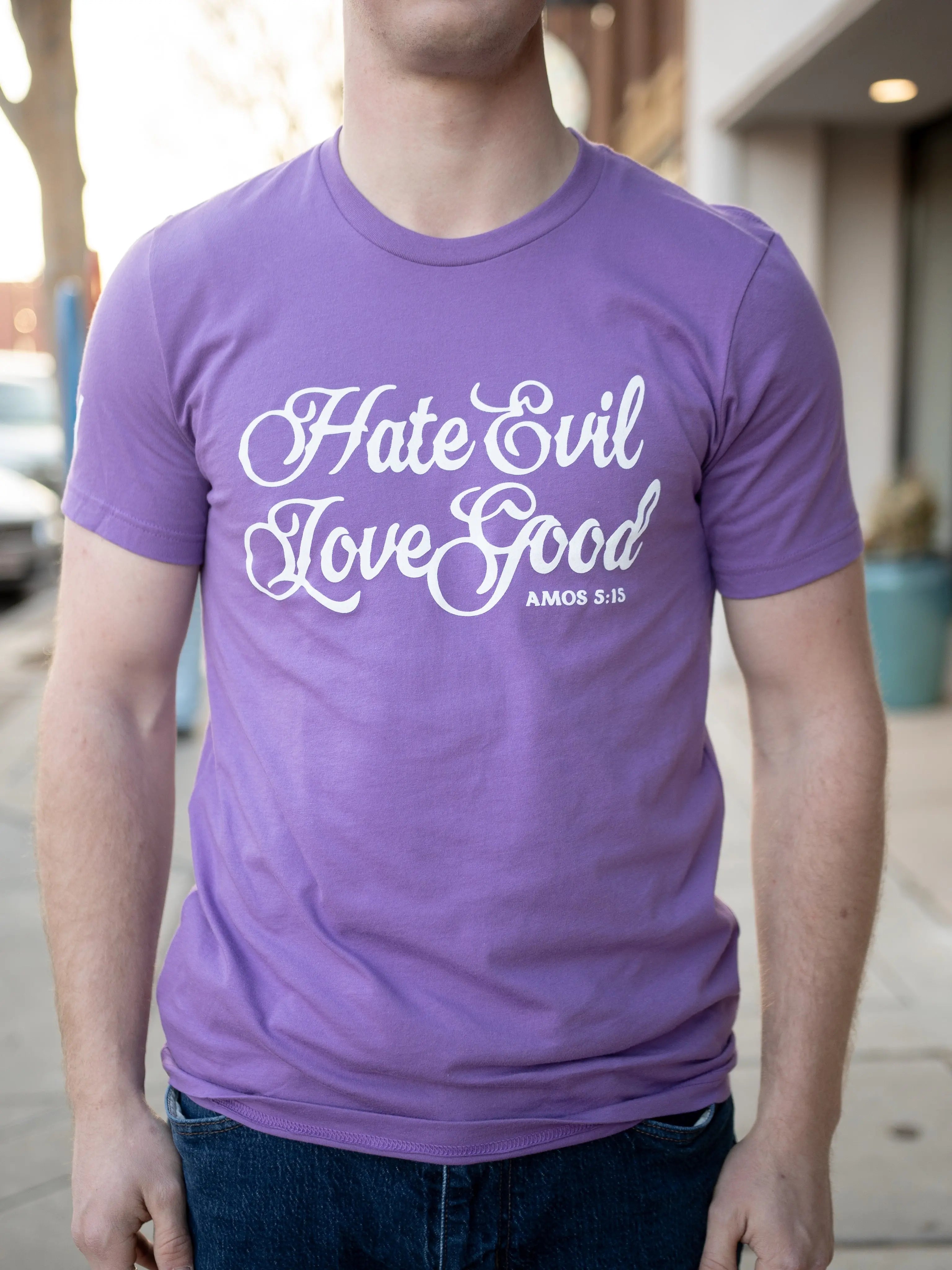 Hate Evil Love Good T-Shirt Abolitionists Rising Store