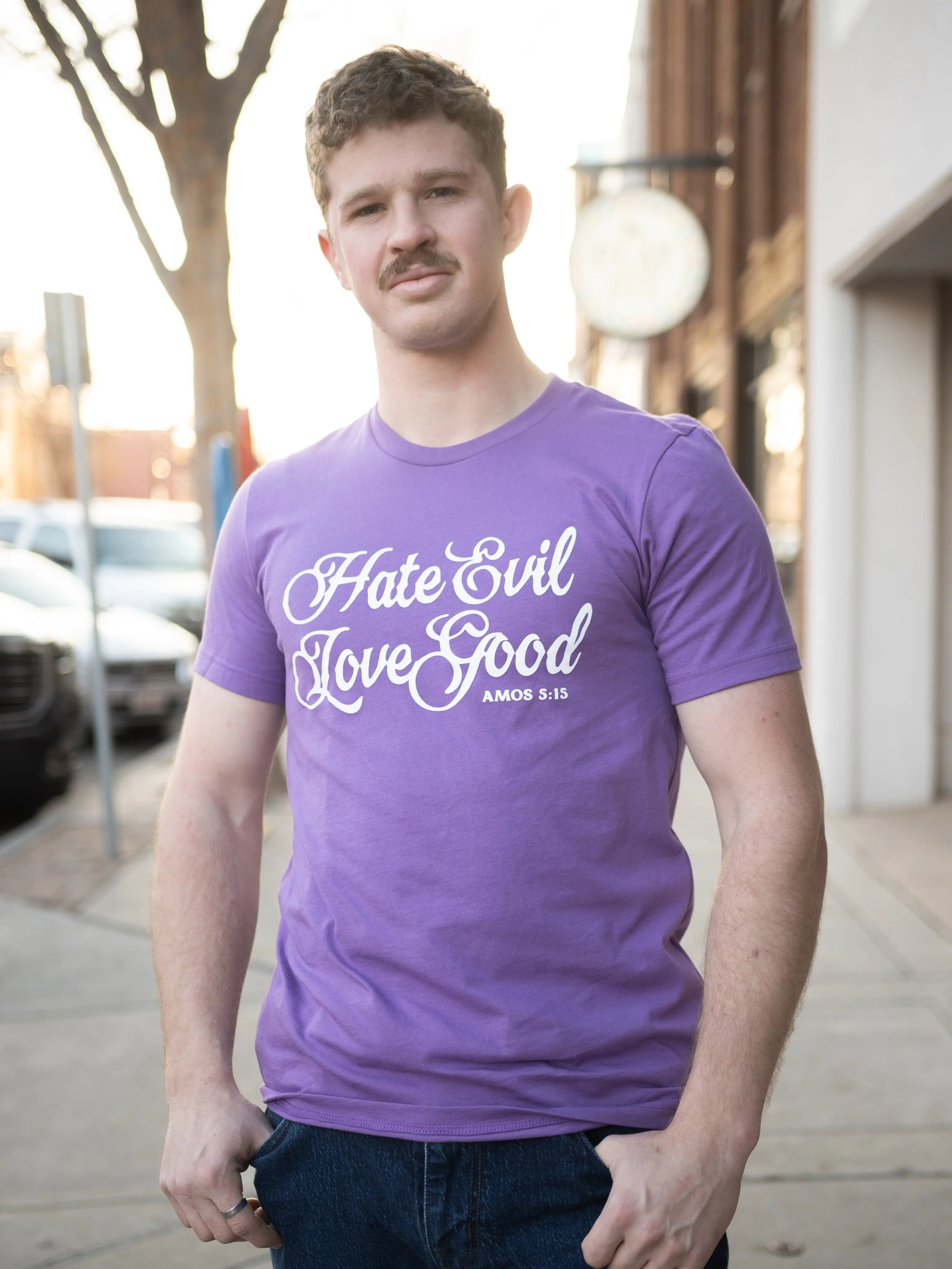 Hate Evil Love Good T-Shirt Abolitionists Rising Store