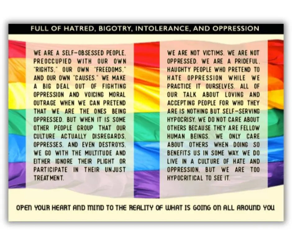 Love Hasn't Won Yet Quadfold - Abolitionists Rising Gear Store Quadfolds 100 Abolitionists Rising Store