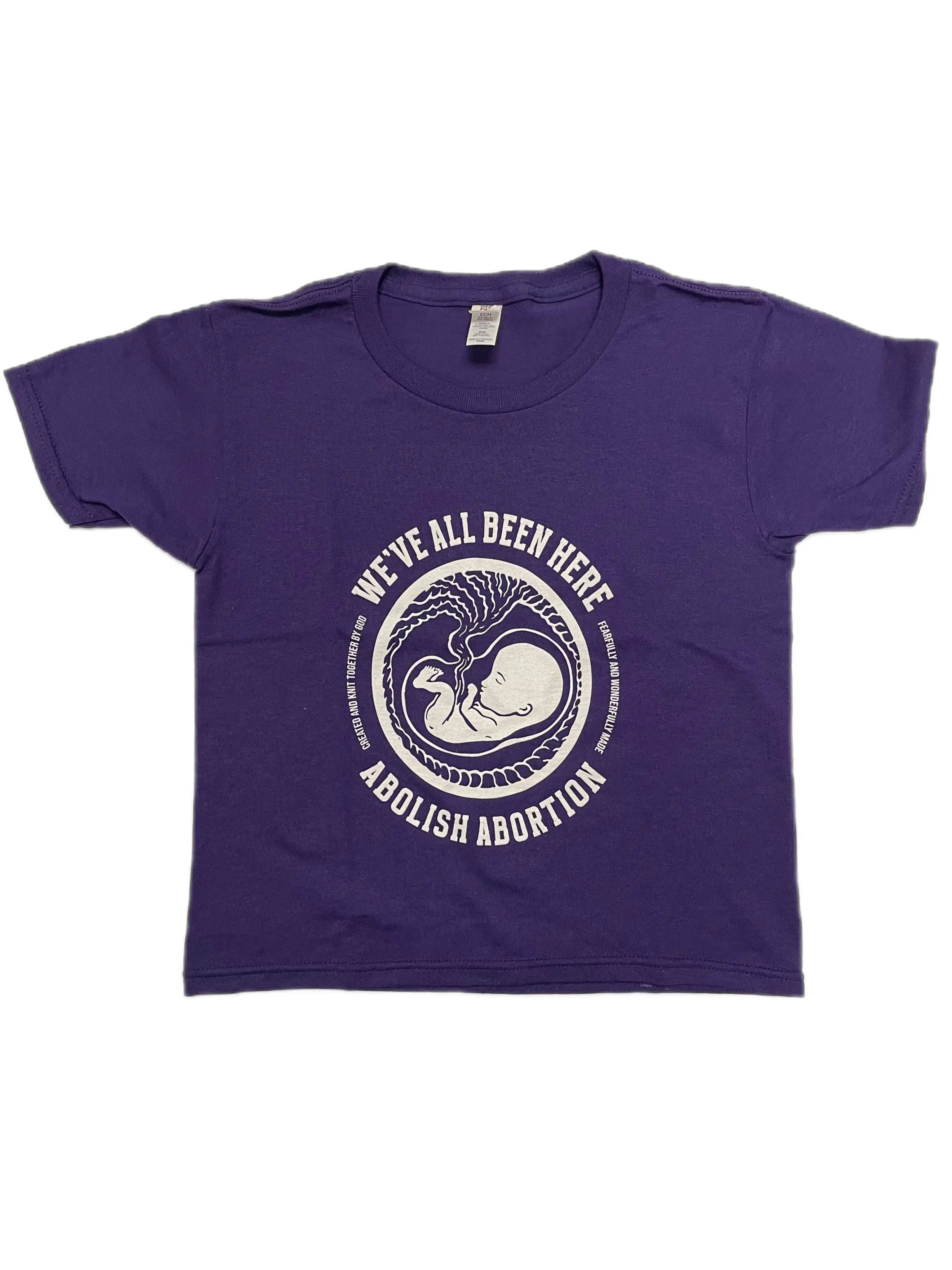 We've All Been Here YOUTH T-Shirt & Dropcard Bundle - Abolitionists Rising Gear Store Shirts Youth XS Abolitionists Rising Gear Store