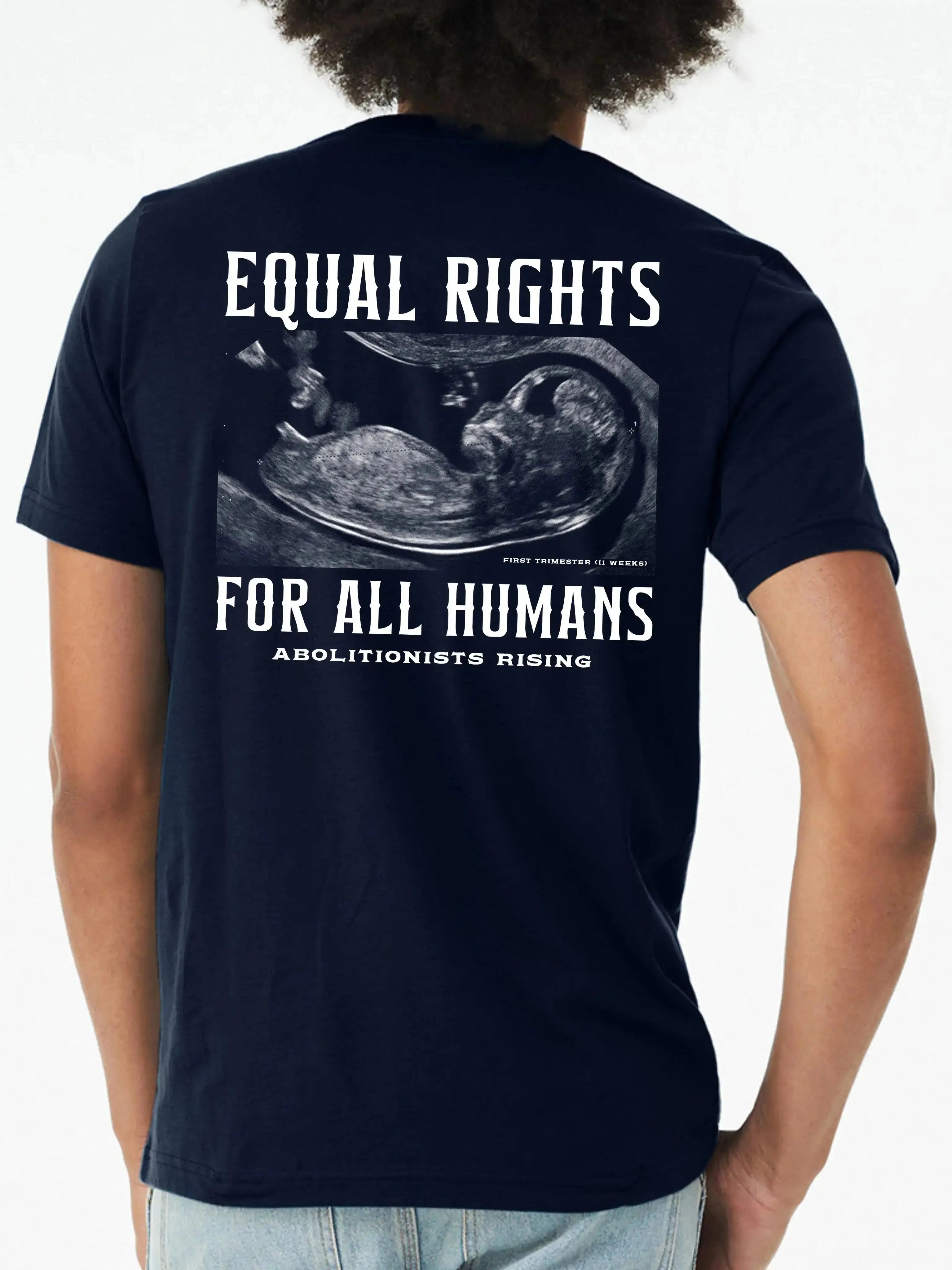 Equal Rights For All Humans Unisex T-Shirt Abolitionists Rising Store