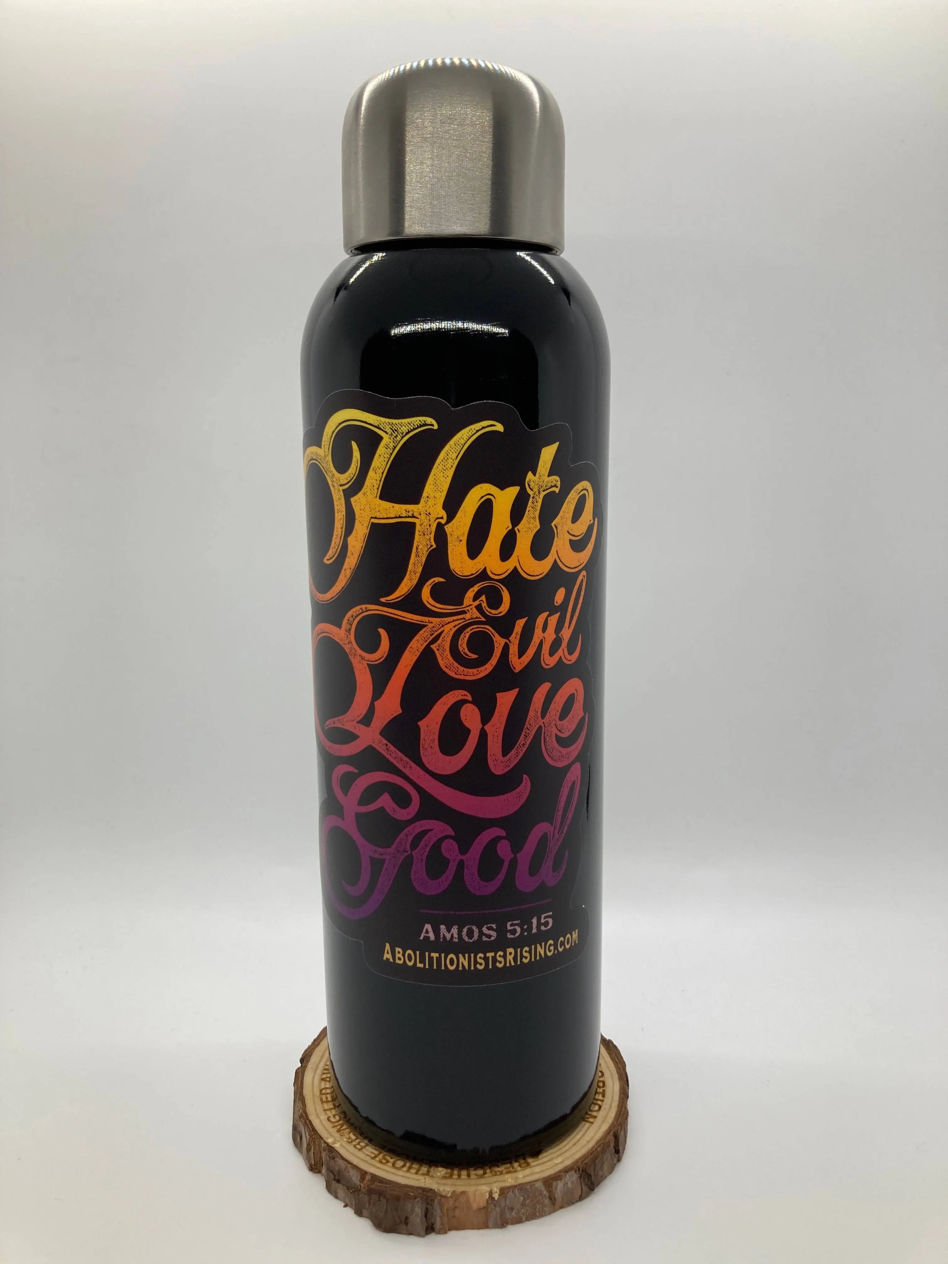Hate Evil Love Good Sticker - Abolitionists Rising Gear Store Stickers Default Title Abolitionists Rising Store