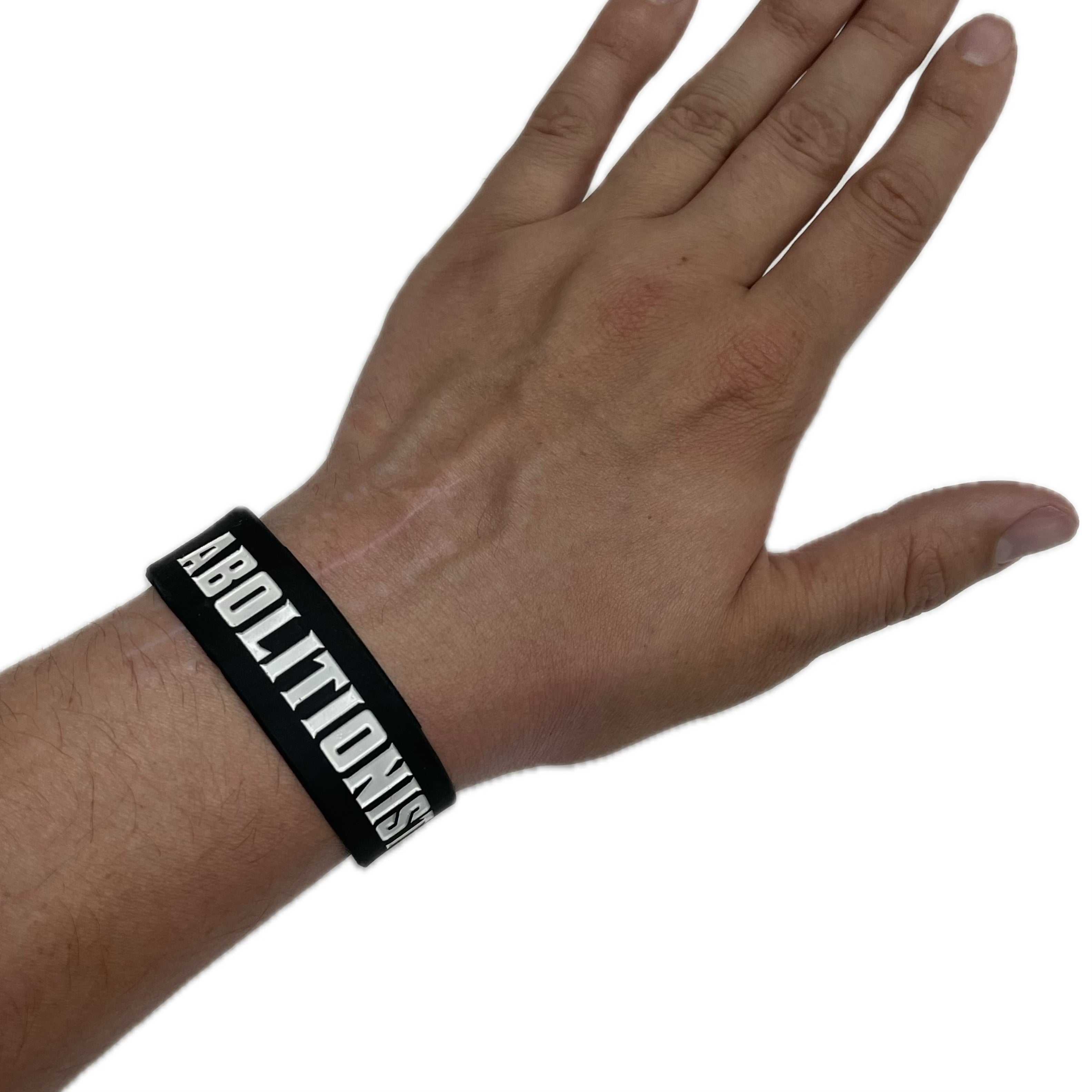 Abolitionist Wristband - Abolitionists Rising Gear Store 7" - Small Abolitionists Rising Gear Store