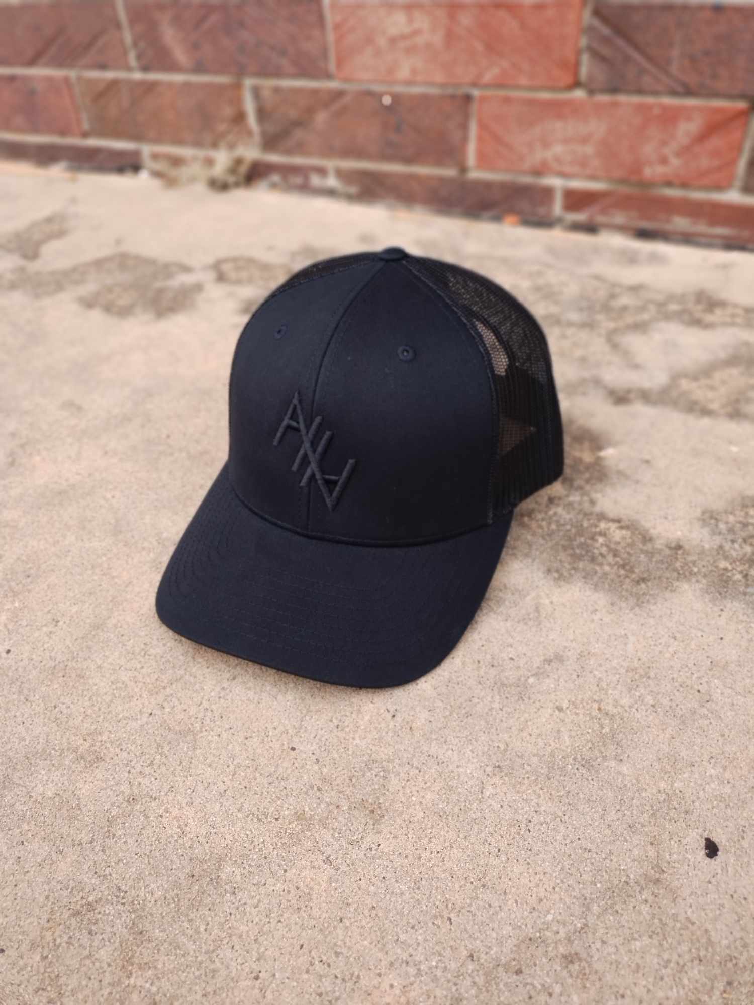 Dark AHA Embroidered Hat