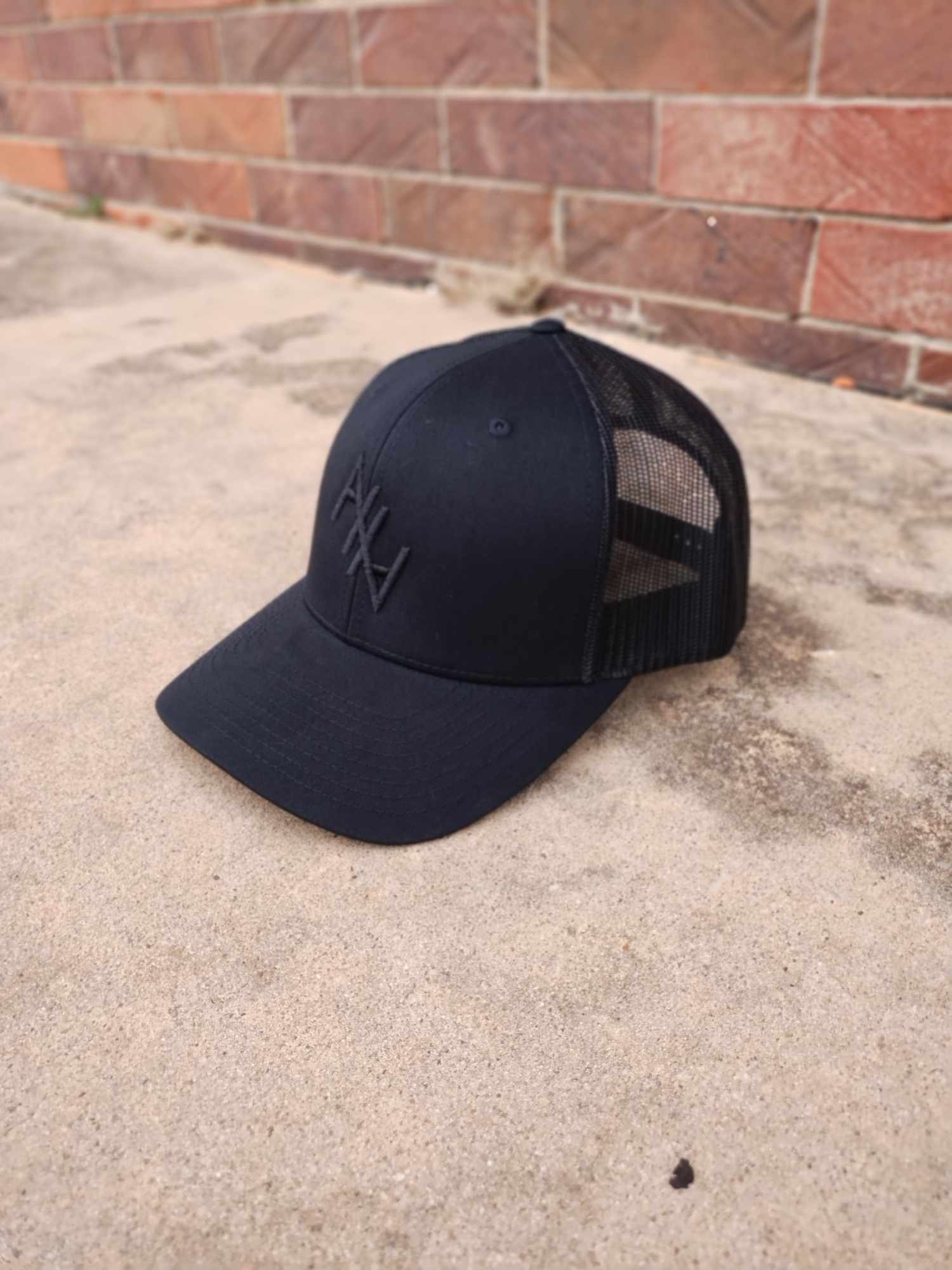 Dark AHA Embroidered Hat