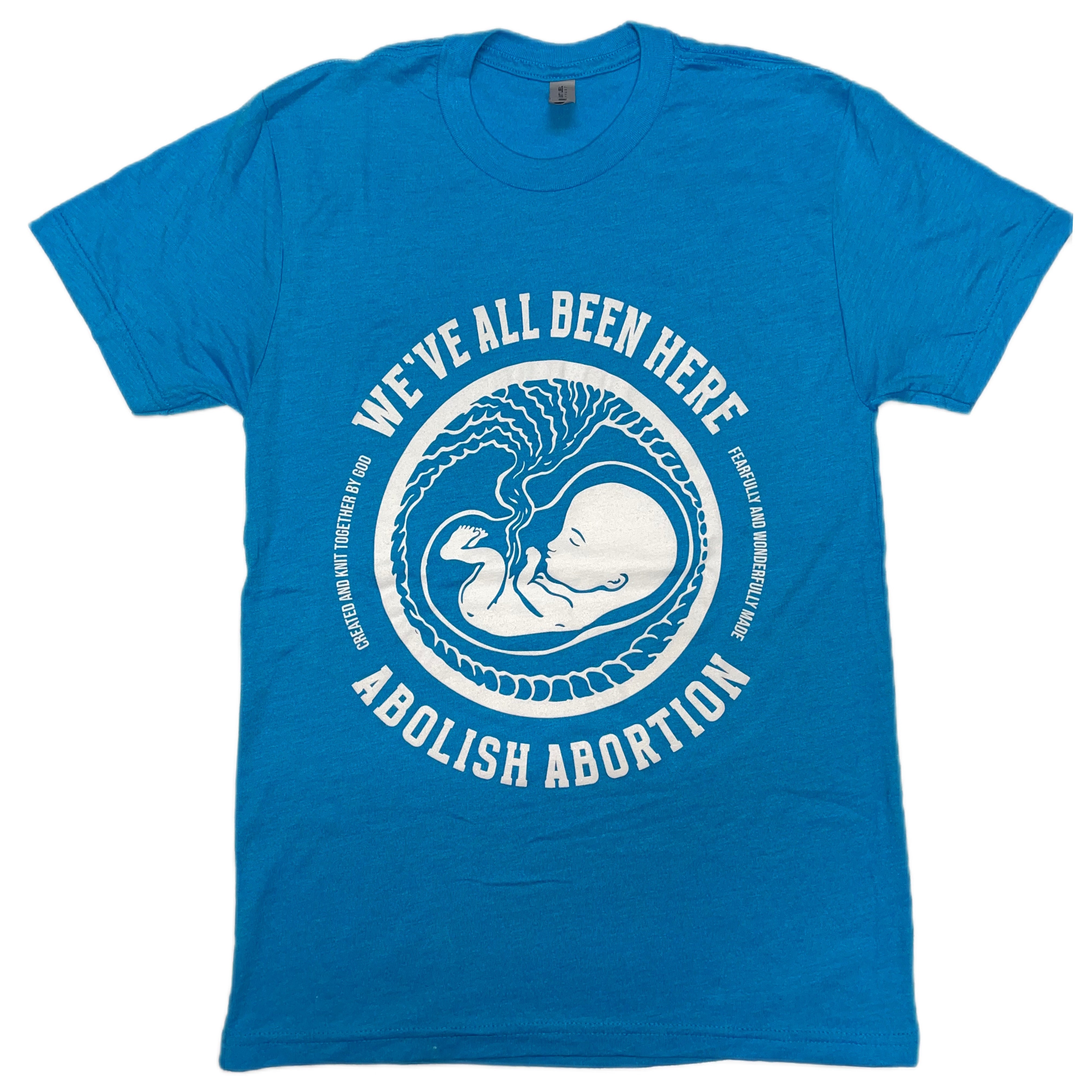 We've All Been Here T-Shirt (Unisex) - Turquoise & Dropcard Bundle
