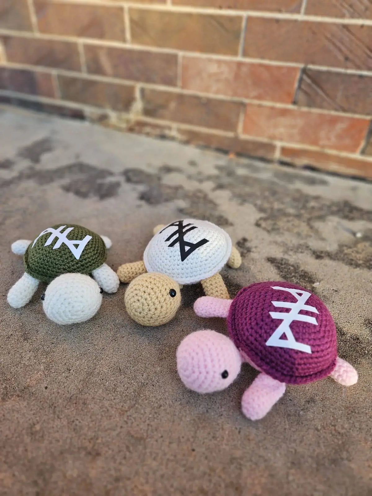 Handmade AHA Turtle Stuffy - Random Color