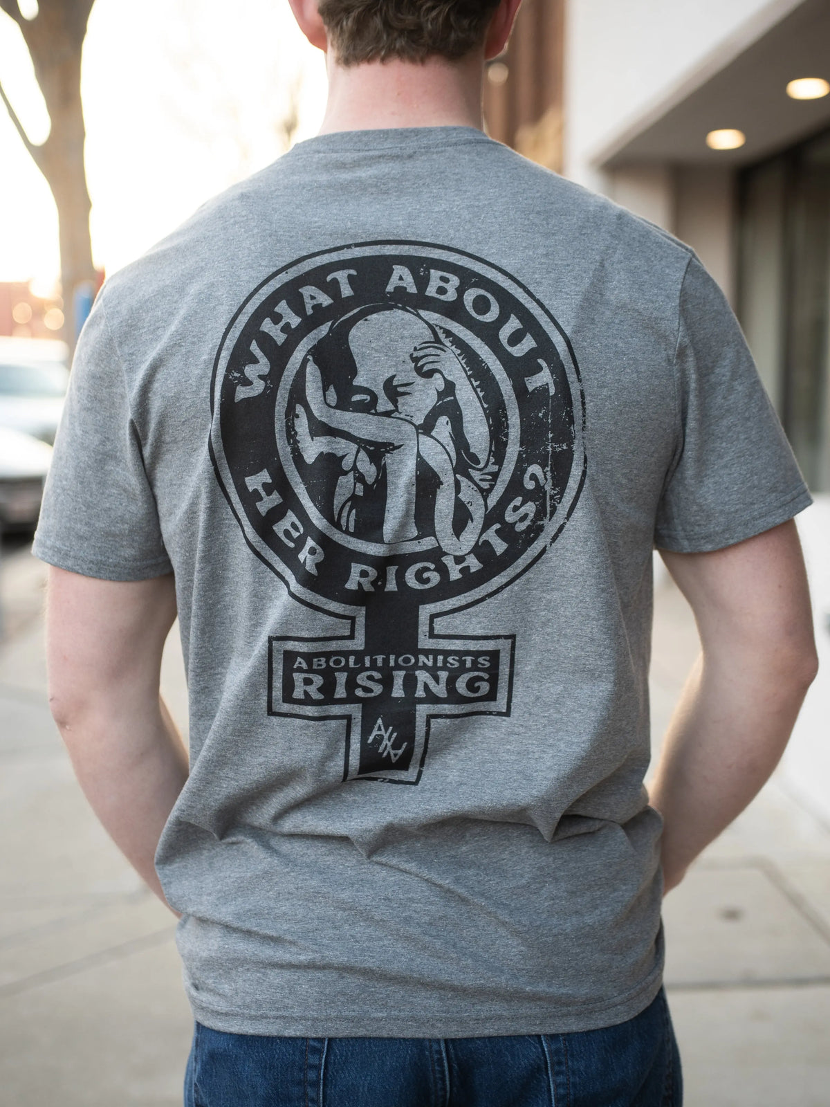 What About Her Rights? Unisex T-Shirt - Abolitionists Rising Gear