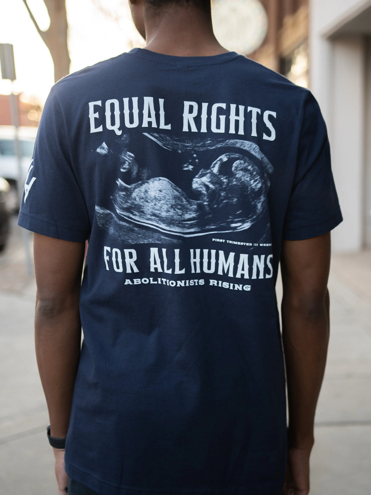 Equal Rights For All Humans Unisex T-Shirt - Abolitionists Rising Gear